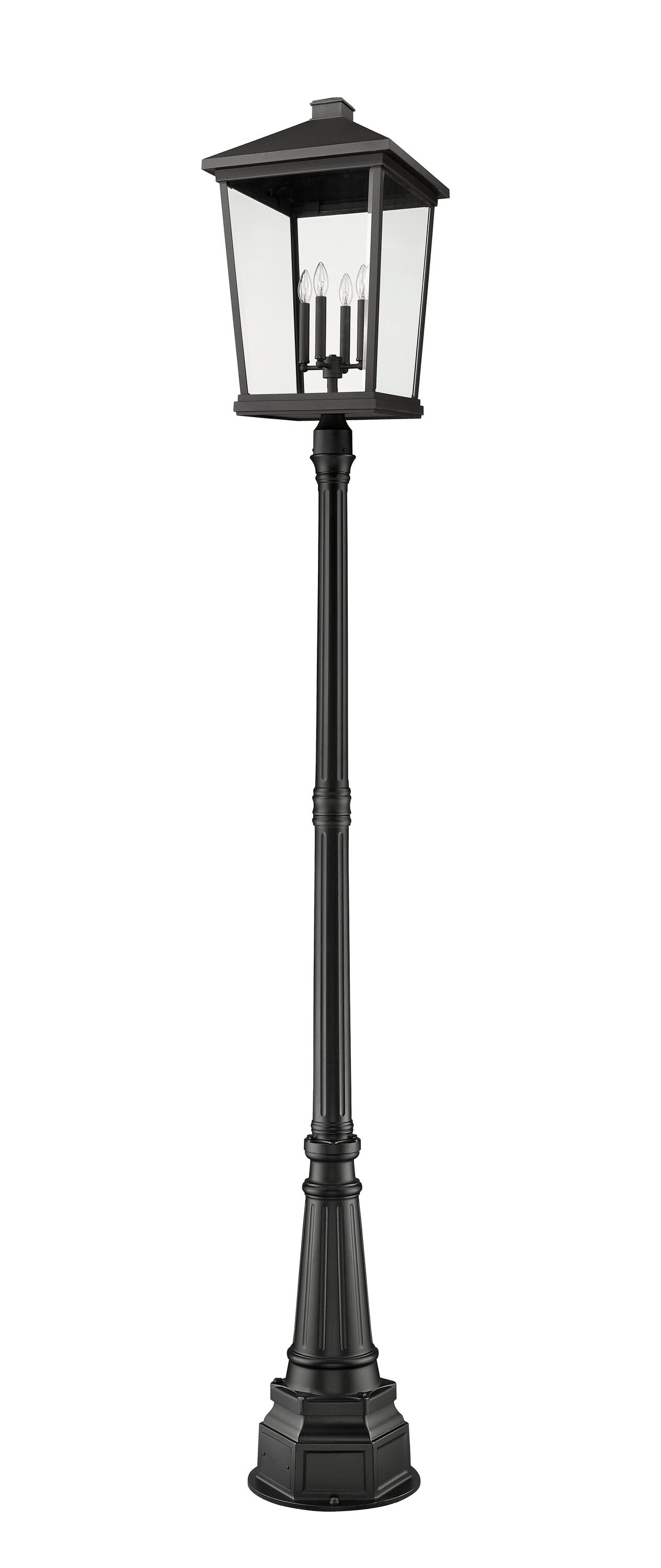 Z-Lite 568PHXXLR-564P-BK Complete-Post-Lights - View #5