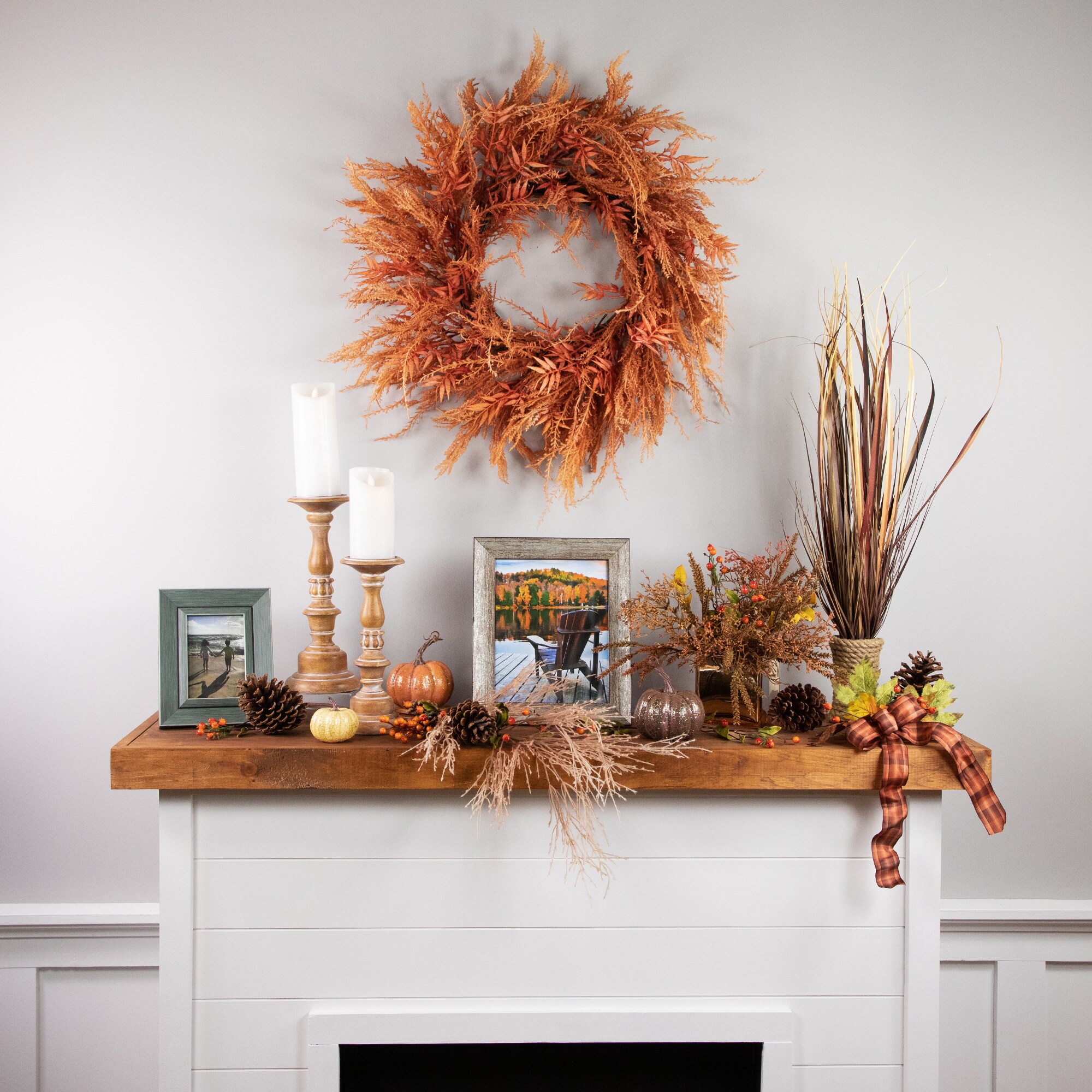 Northlight 35688252 Artificial-Thanksgiving-Wreaths - View #2