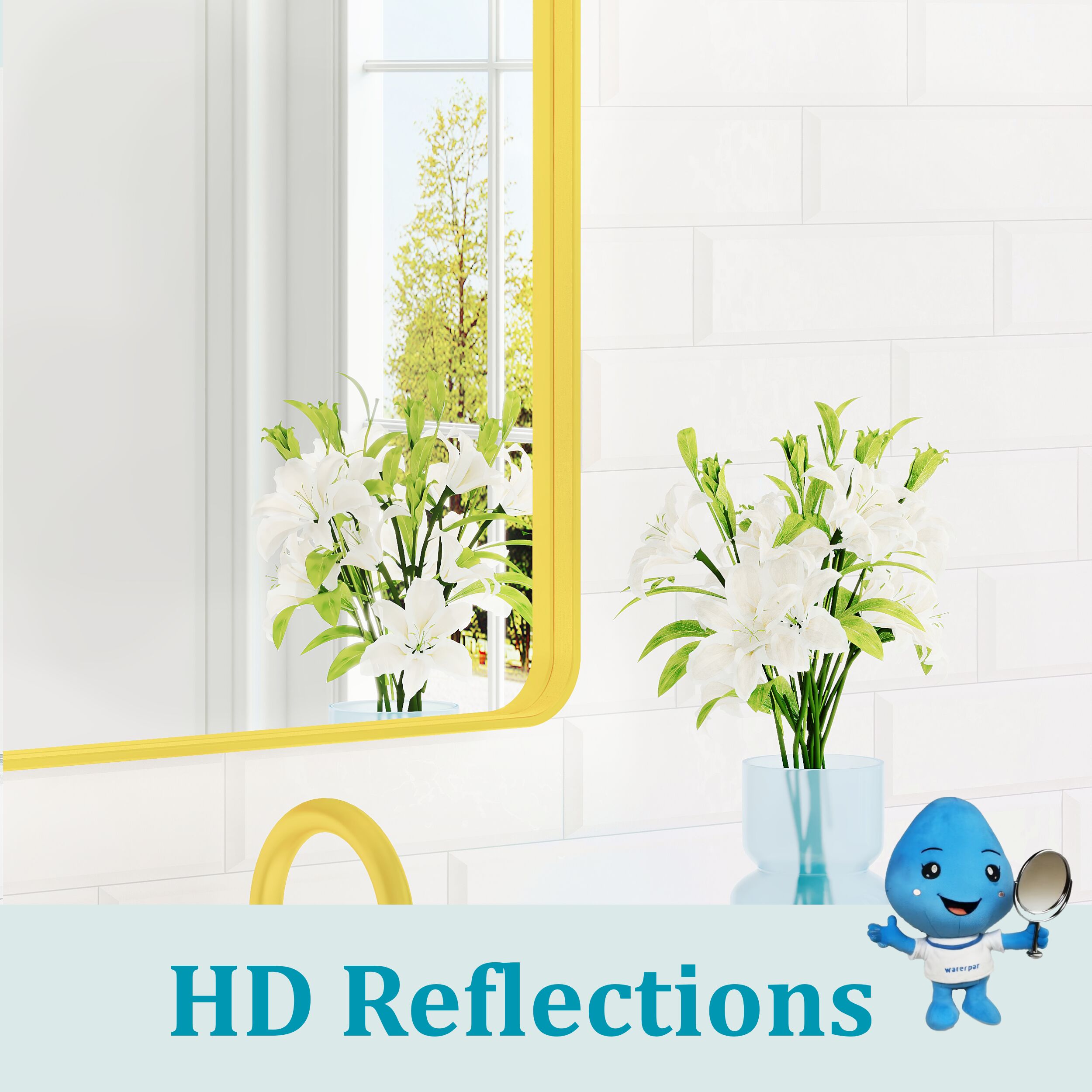 waterpar WPLO-2126 Framed-Bath-Mirrors - View #6