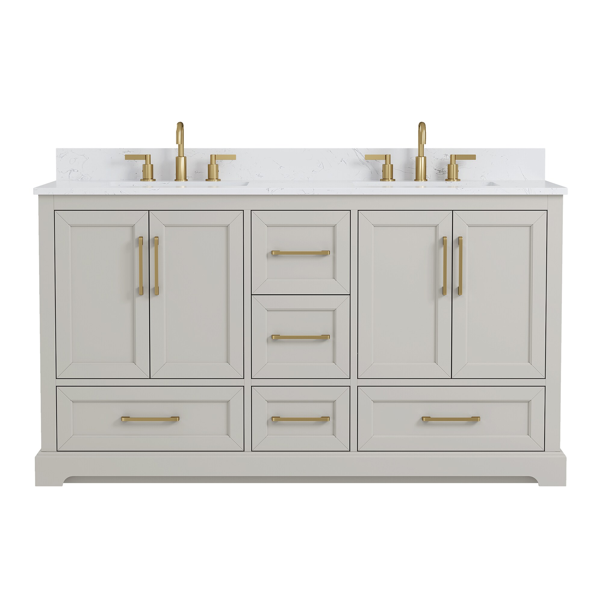 DELUXE LIVING V24028-60FG Bath-Vanity-Combo - View #12