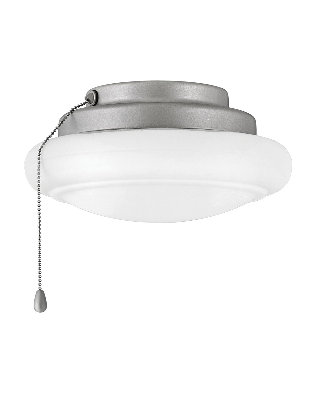 Hinkley 930006FBN Low Profile Light Kit 11-in Stainless steel LED Ceiling Fan Light Kit