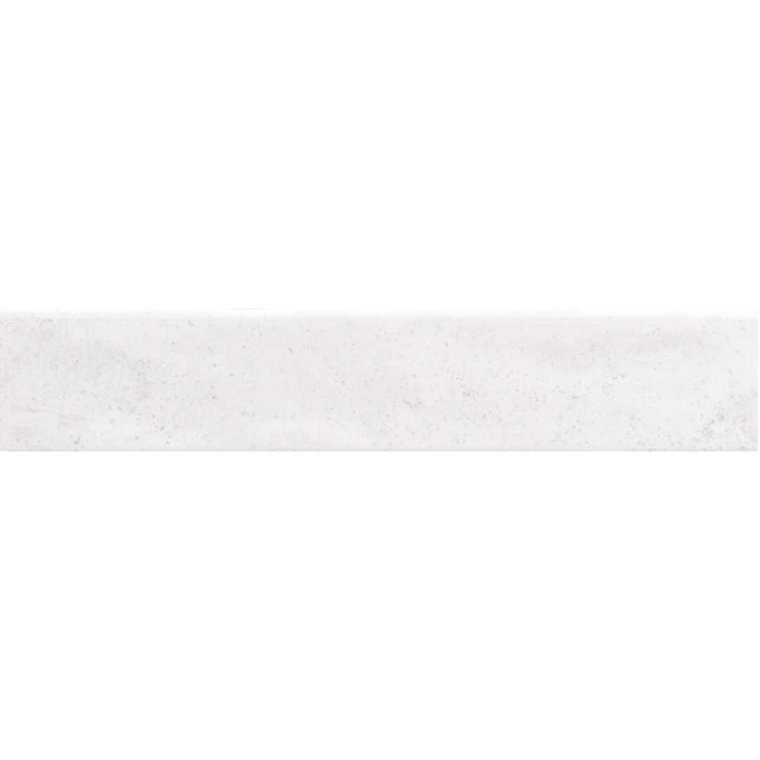 Ibiza 2" x 10" White Glossy Ceramic Subway Tile