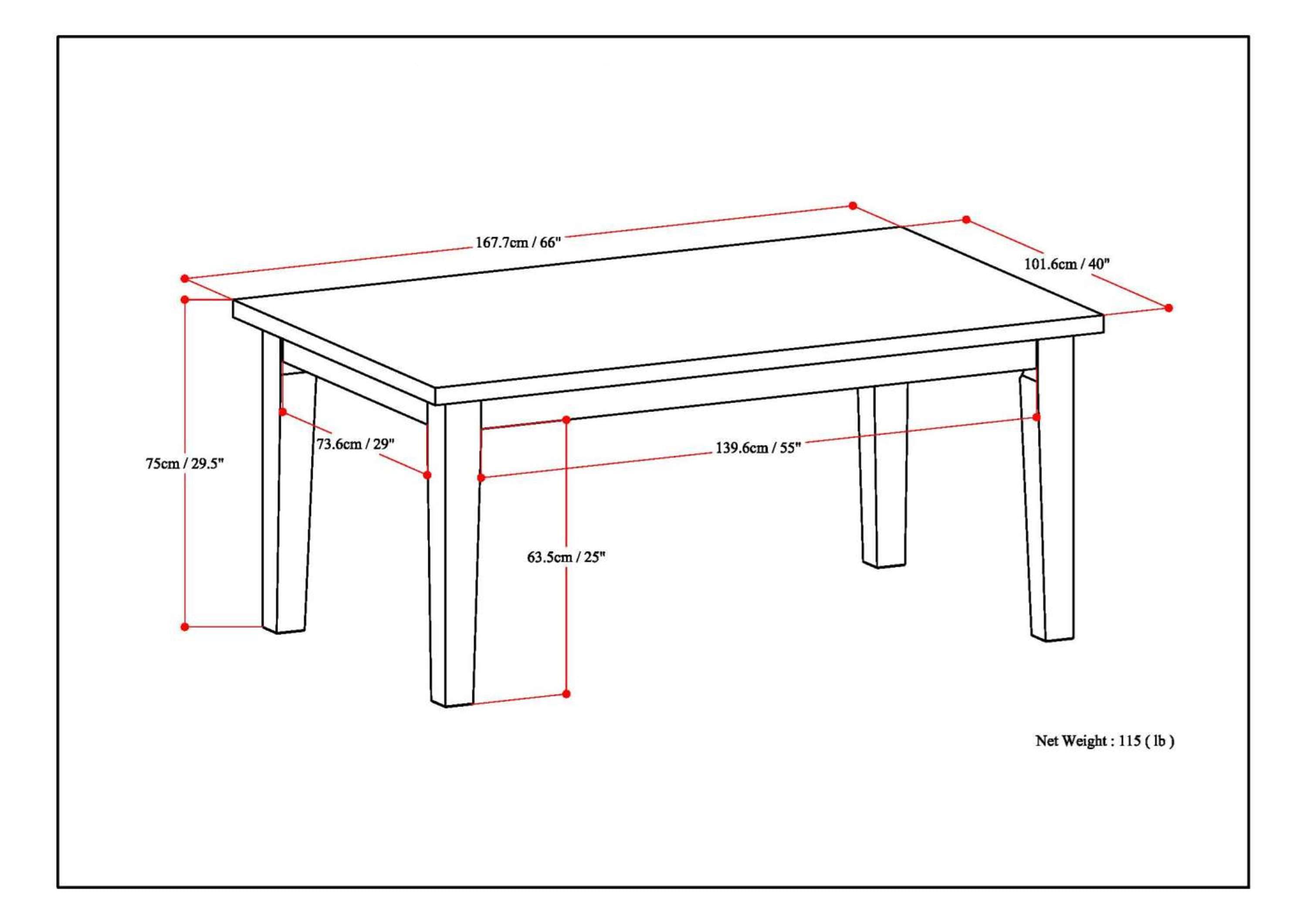 Simpli Home 3AXCDNT-003 Dining-Tables - View #6