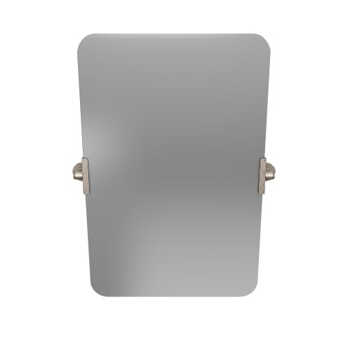 KOHLER Castia By Studio McGee 29.5 in. H x 22.8 in. W Rectangular Framed Wall Mount Bathroom Vanity Mirror in Brushed Nickel