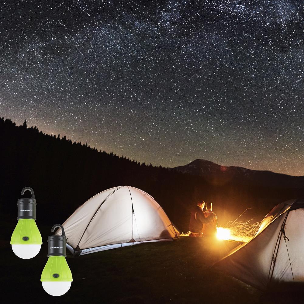 Leisure Sports 2-in Polyethylene 2 Pack Of Portable LED Tent Light