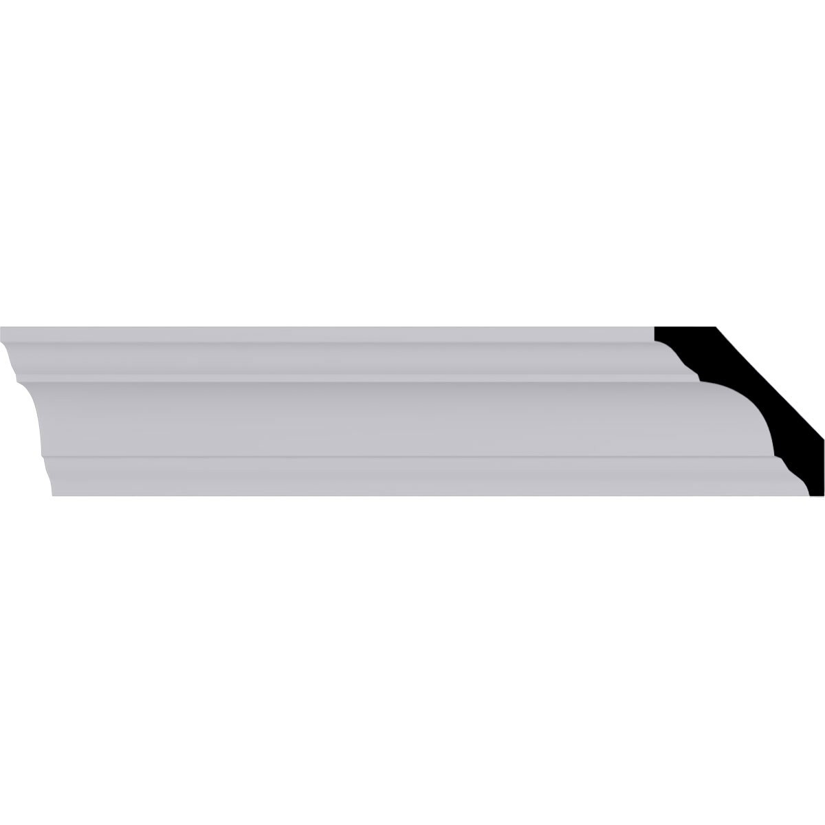Ekena Millwork MLD01X01X02TR-CASE-2 Crown-Moulding - View #5