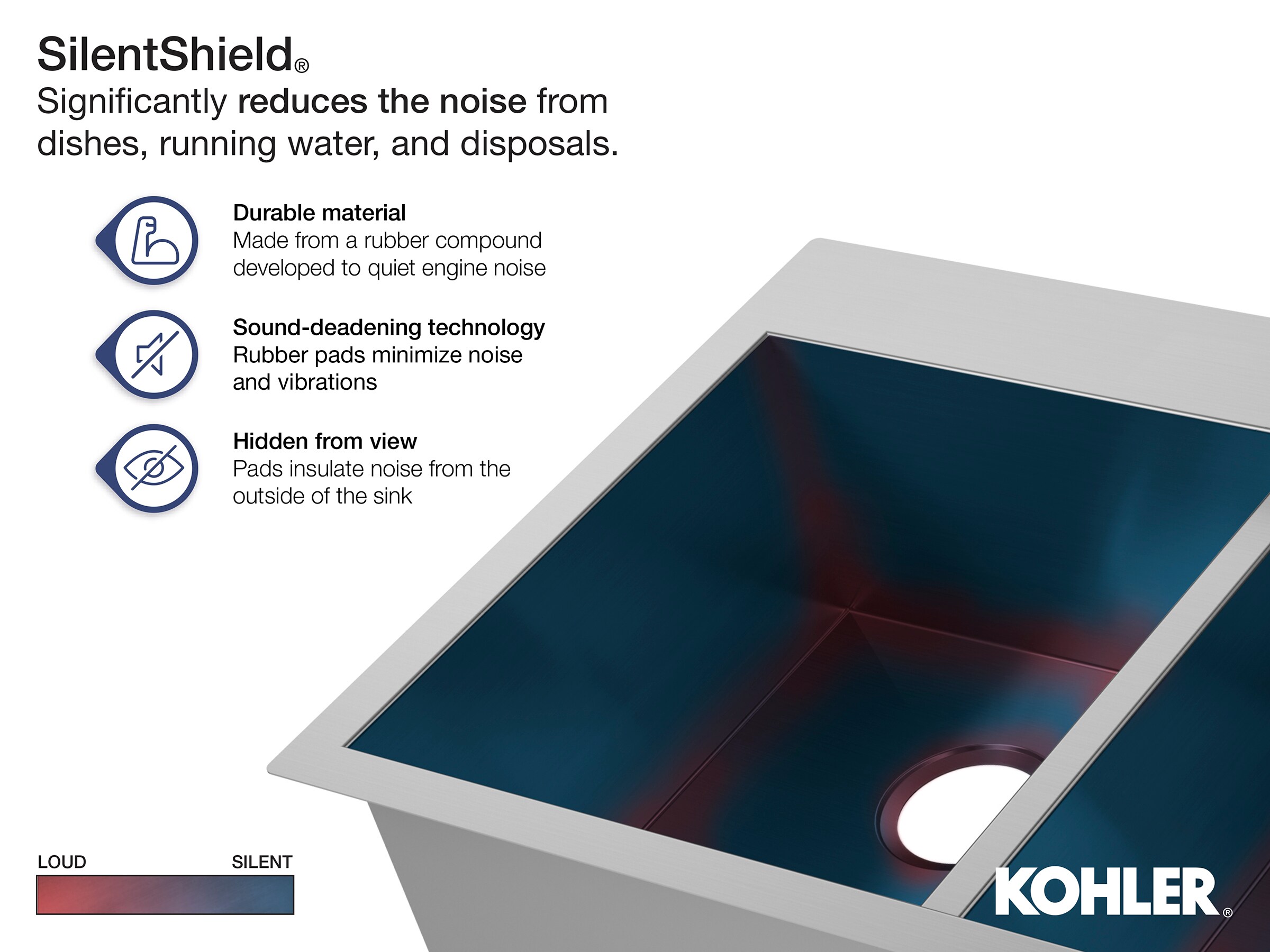 Kohler Staccato Drop In 25 In X 22 In Stainless Steel Single Bowl 1