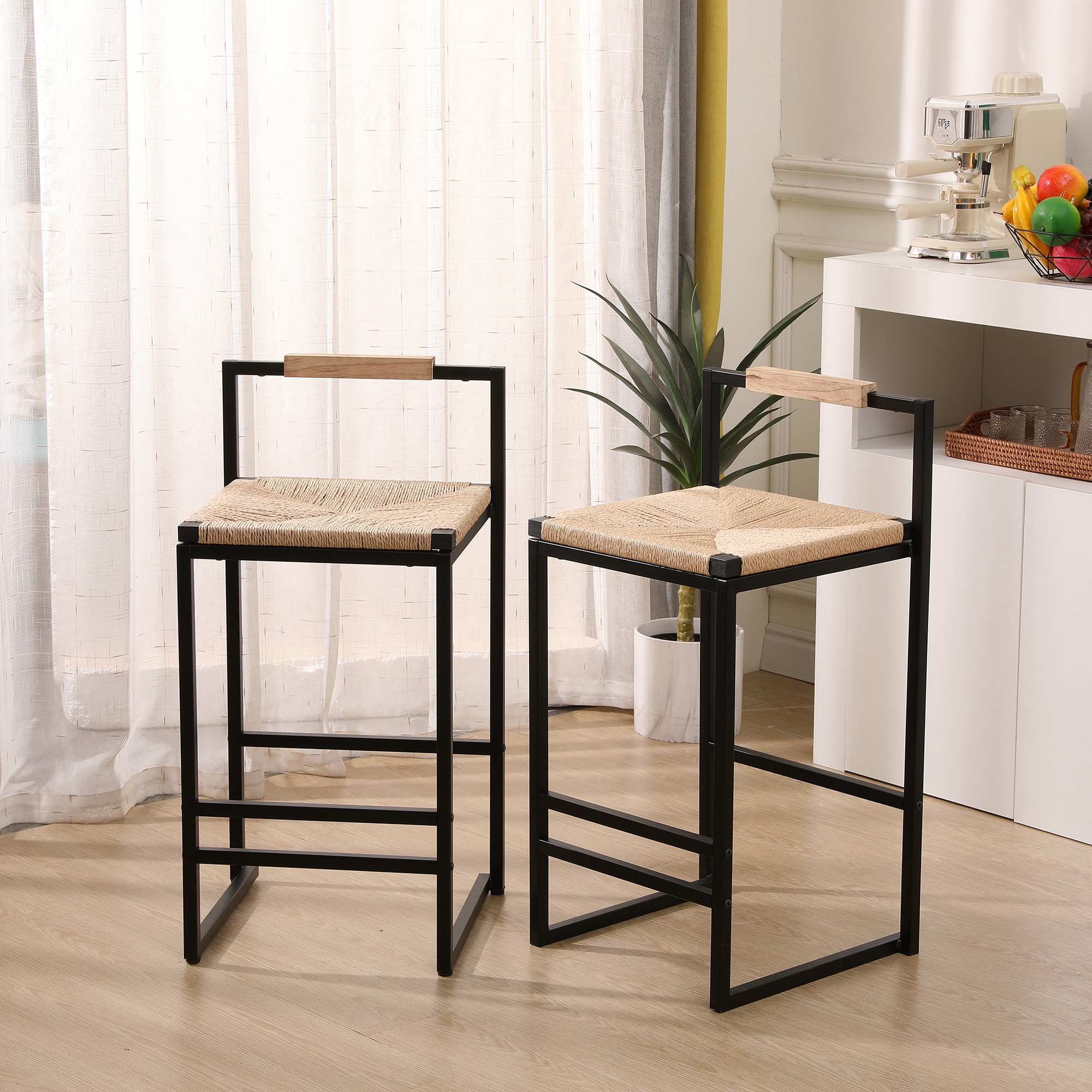 Sumyeg WF-HW65771WH-4-LA Dining-Chairs - View #3