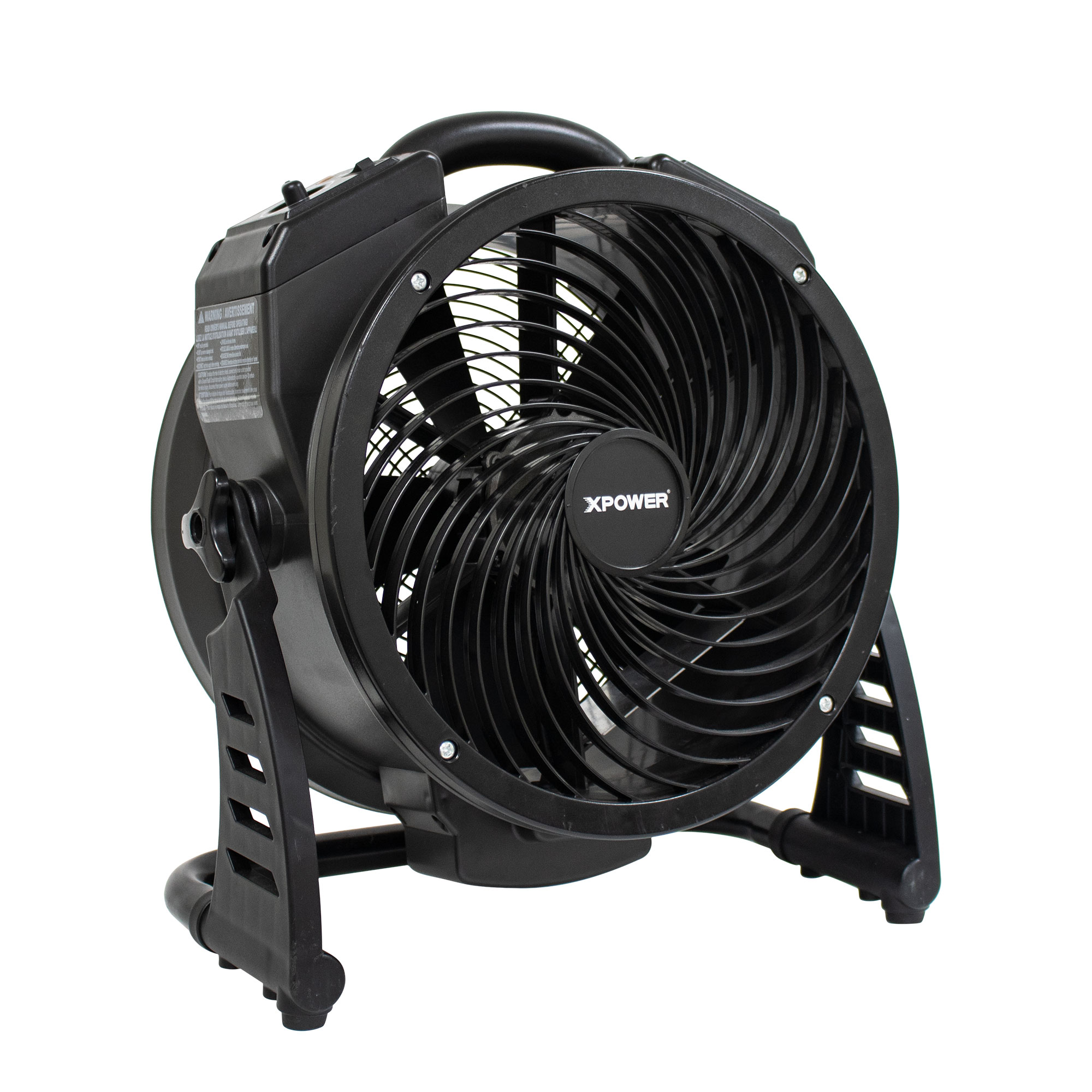 XPOWER M-25 1/16-HP 1450-CFM Axial Indoor Blower Fan