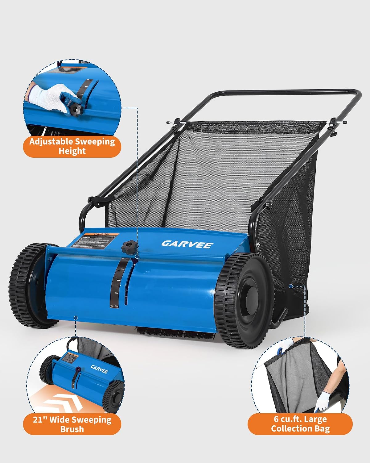Garvee LYUTRPPG-36566S9S lawnsweeper - View #4