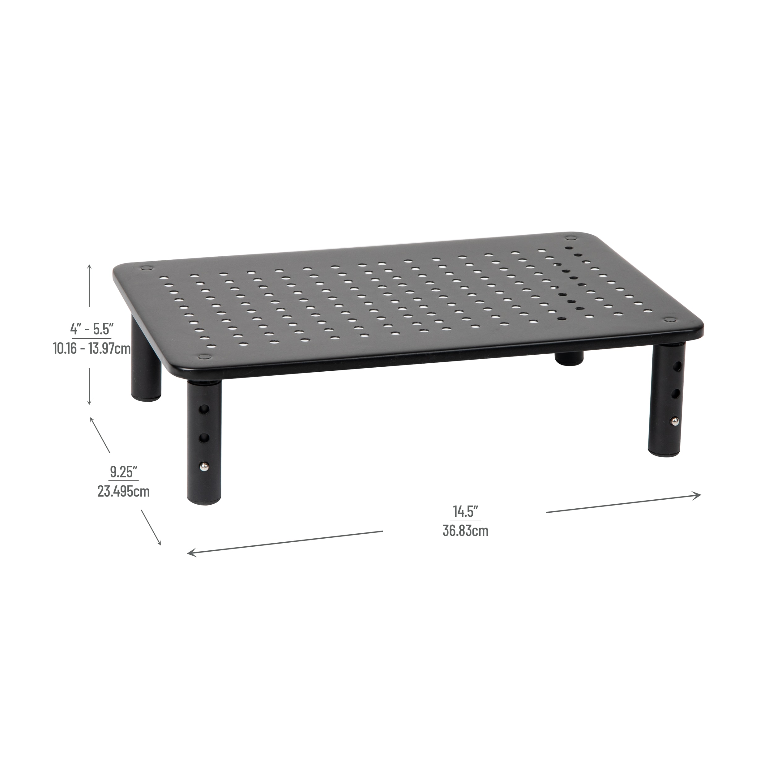 Mind Reader 4LEGMET-BLK Office-Accessories - View #3