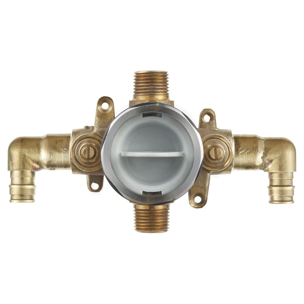 American Standard RU108ESS Flash 1/2-in ID Copper sweat x 1/2-in OD Copper sweat Brass Shower valve