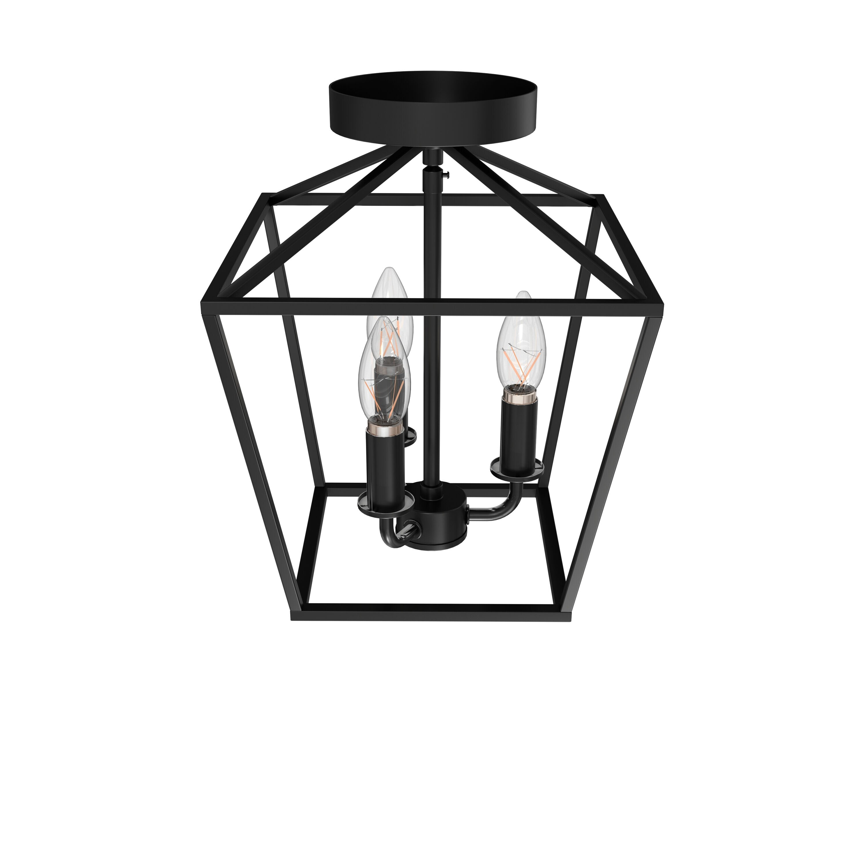 allen + roth CH31-3MBK flushmounts - View #7