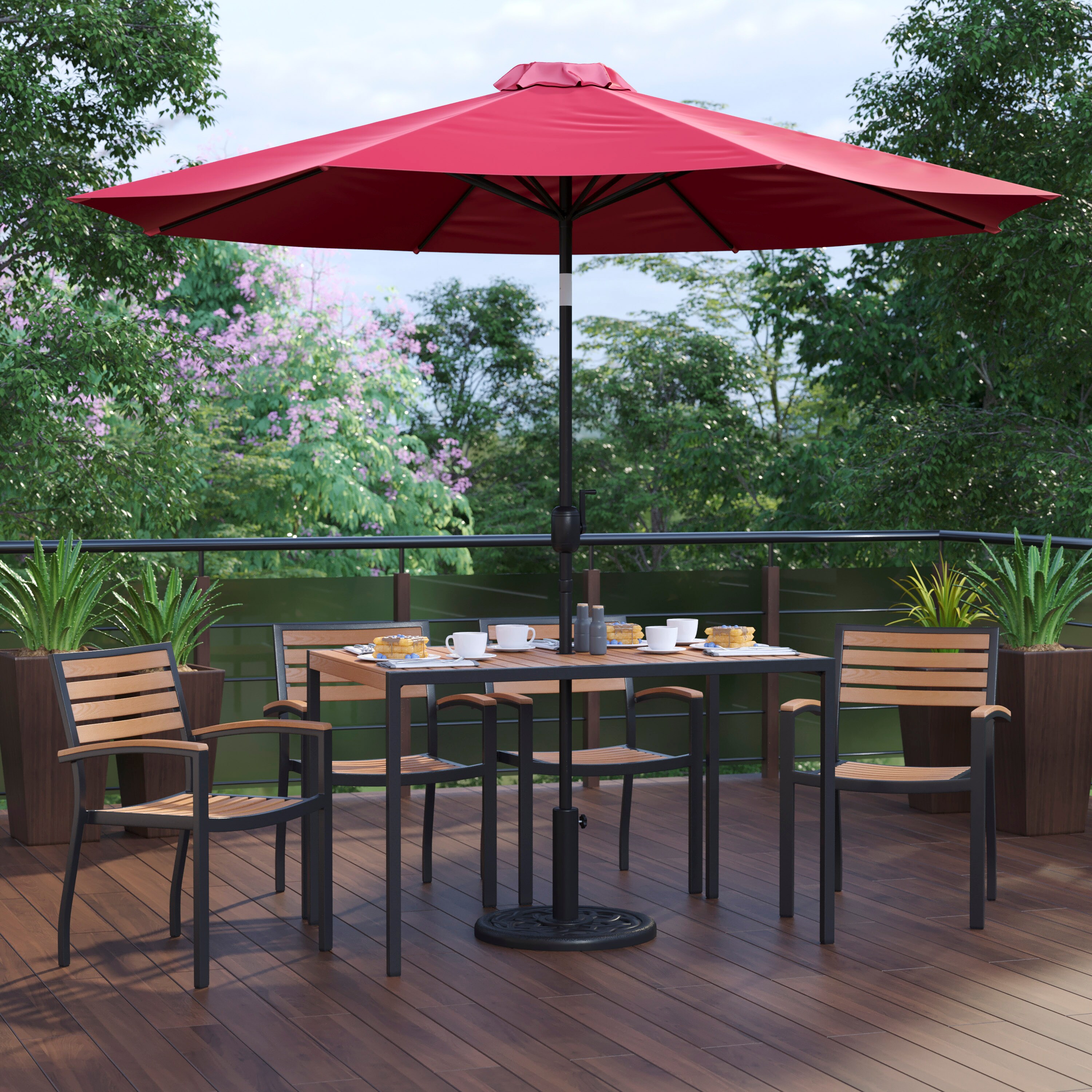 Flash Furniture 840196339245 Patio-Dining-Sets - View #2
