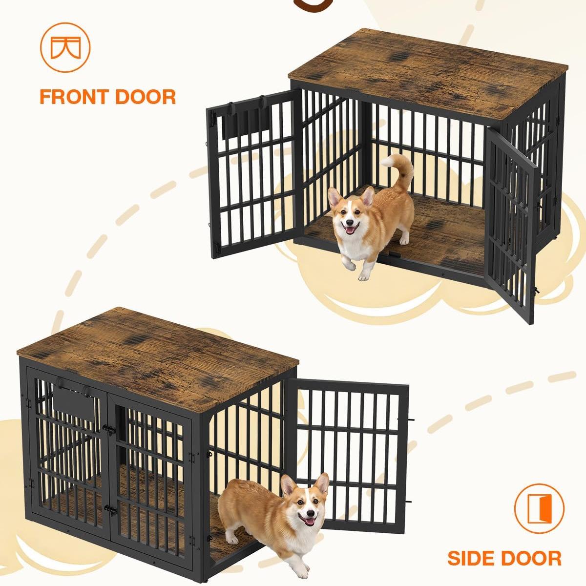 AECOJOY 12082BKBR-LS02 Pet-Crates-Carriers - View #3