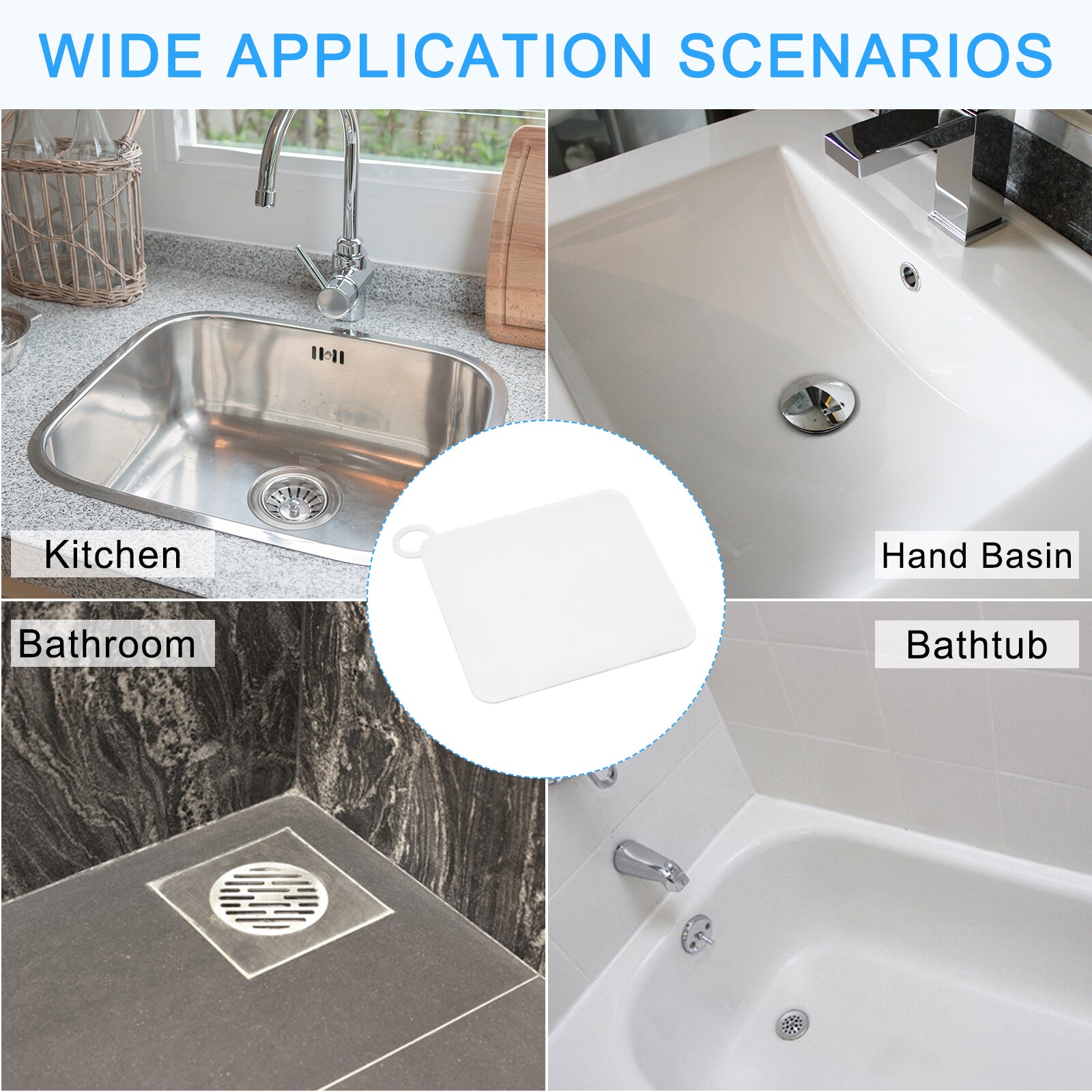 Unique Bargains S25120302UX0610 Tub-Drain-Accessories - View #5