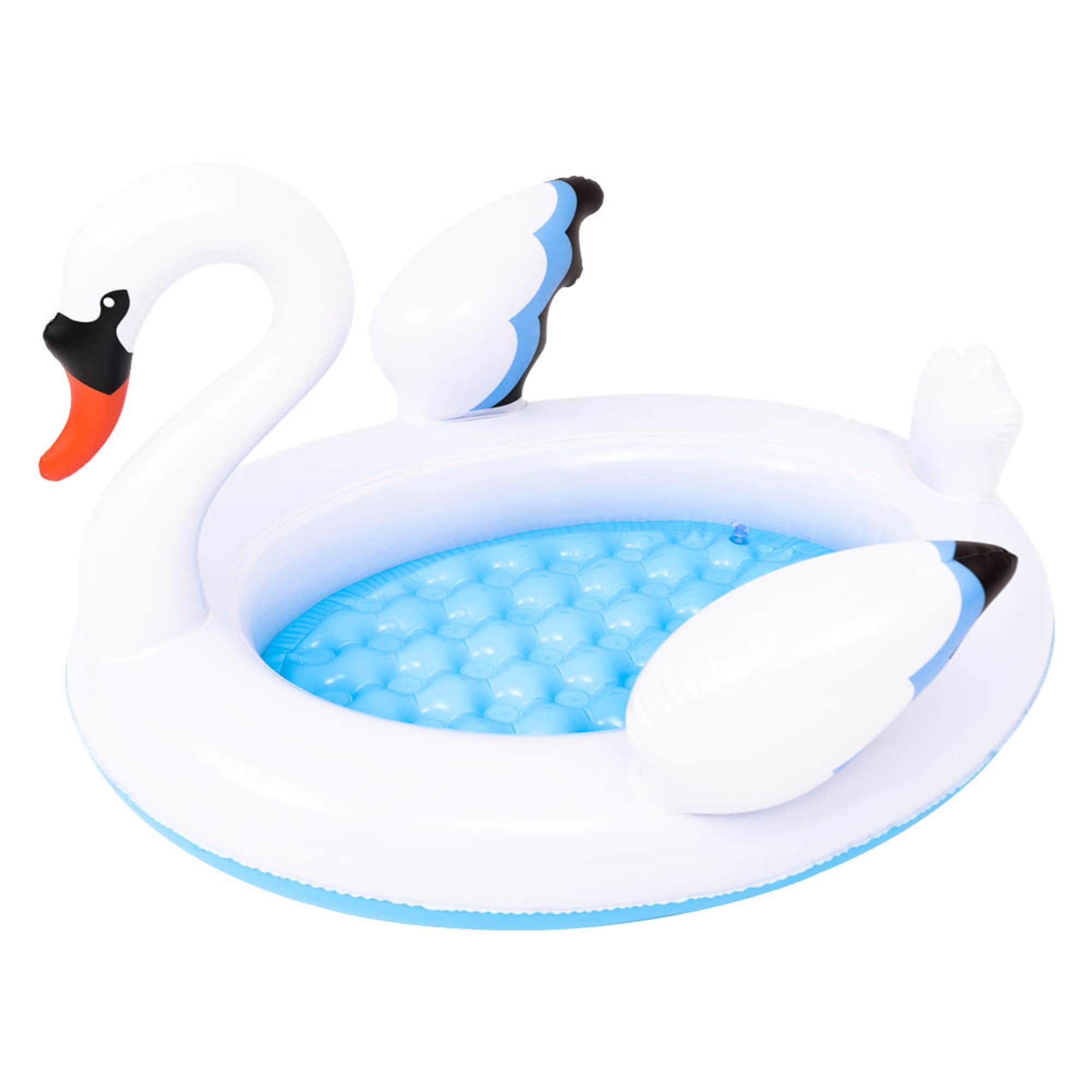 Pool Central 34310292 25.5-in L x 37-in W White Round Kiddie Pool