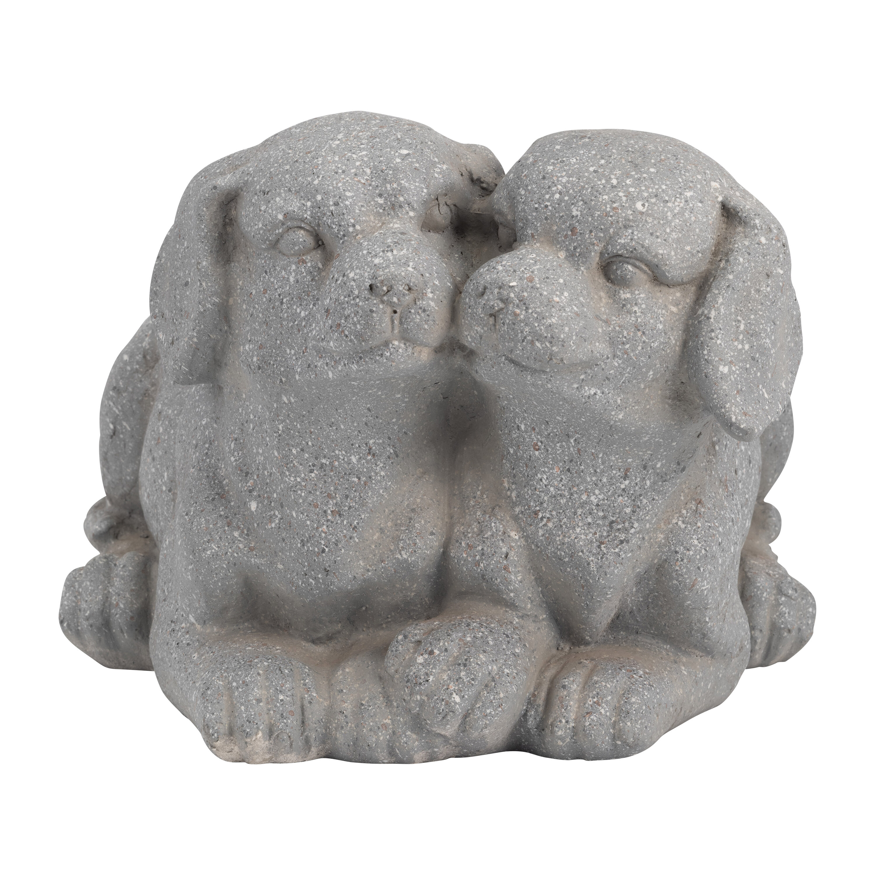 Sagebrook Home 16870 Round 11-in W x 7-in H Gray Ceramic Indoor/Outdoor Planter
