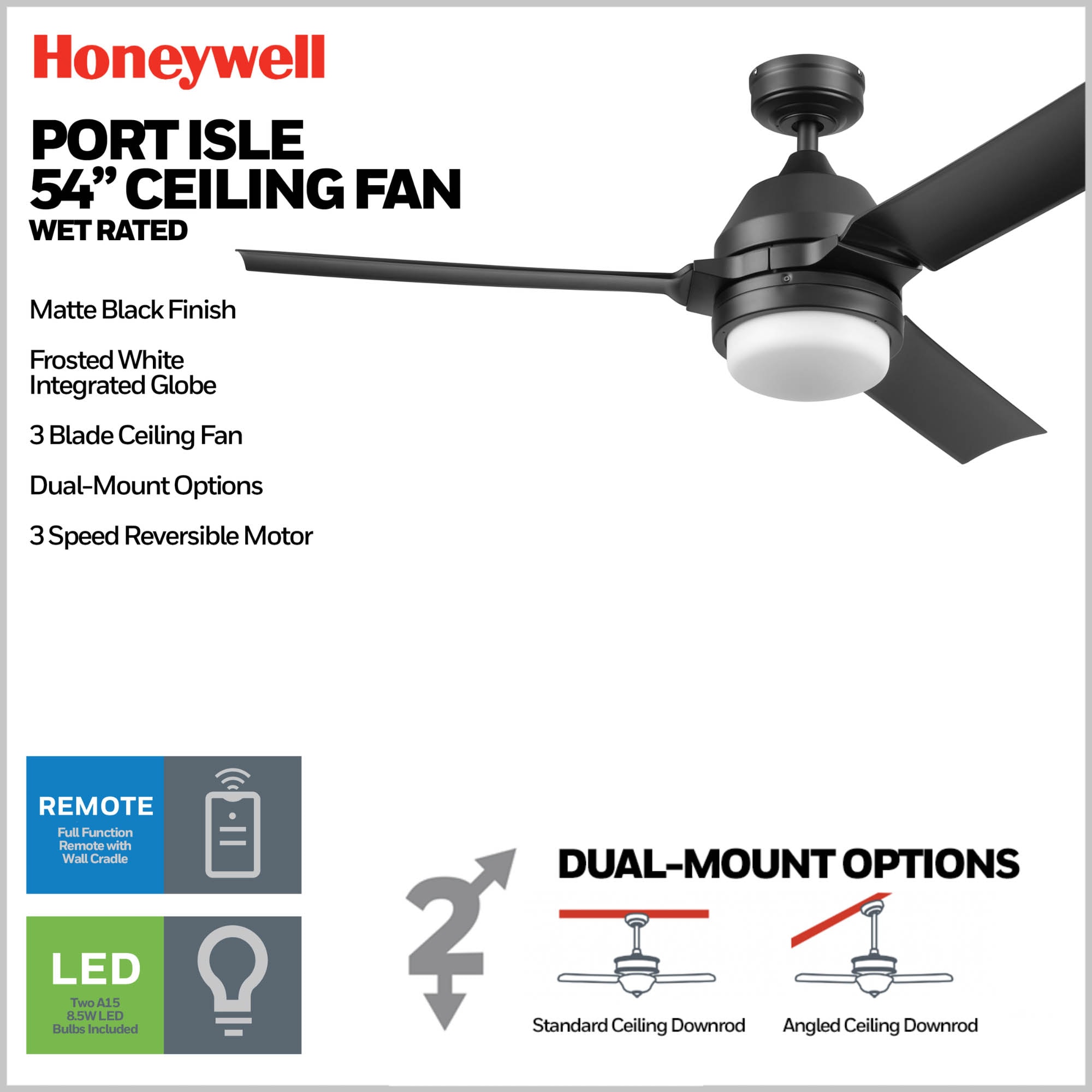Honeywell 51856-26 Ceiling-Fans - View #3