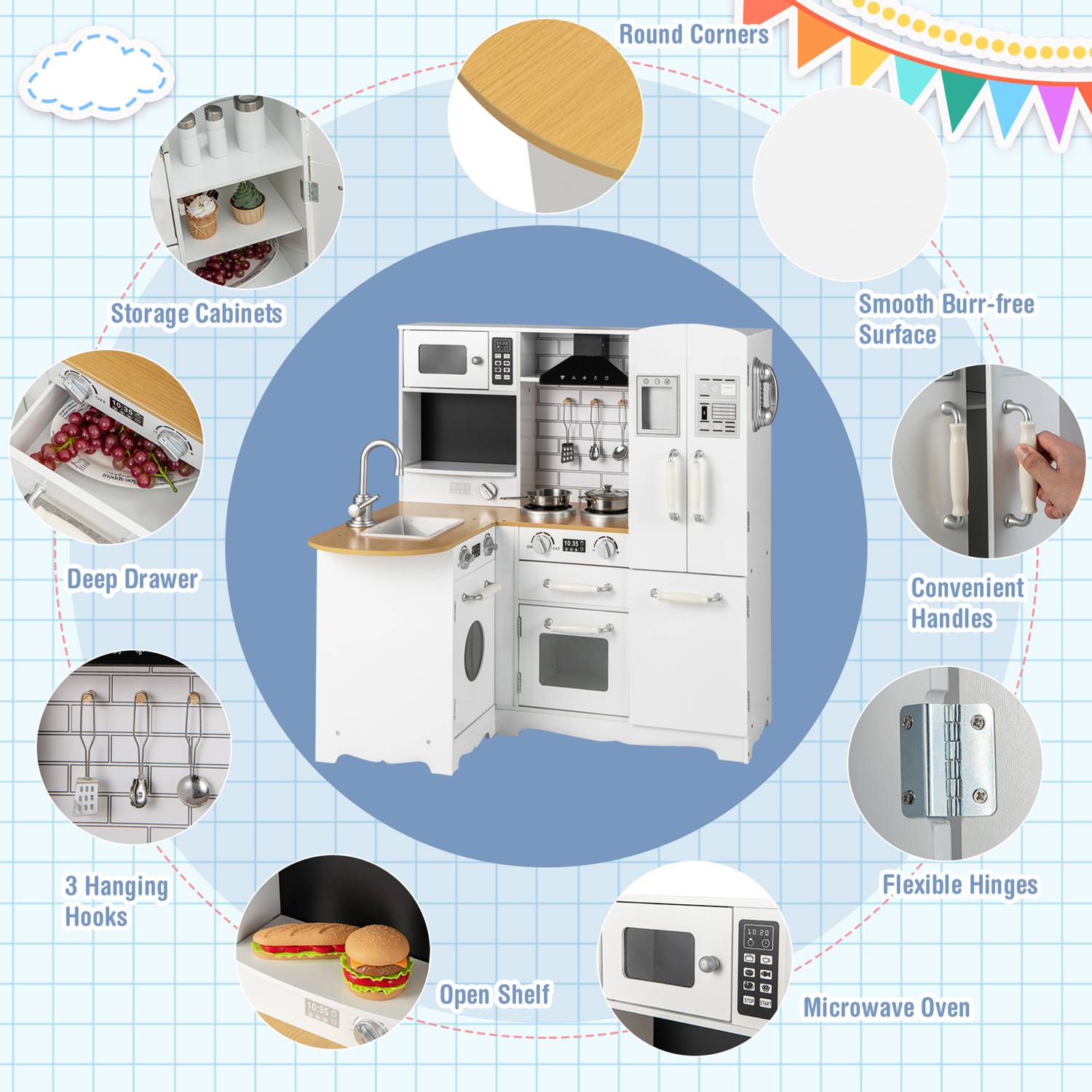 Costway CSHY000333 Play-Toys - View #9