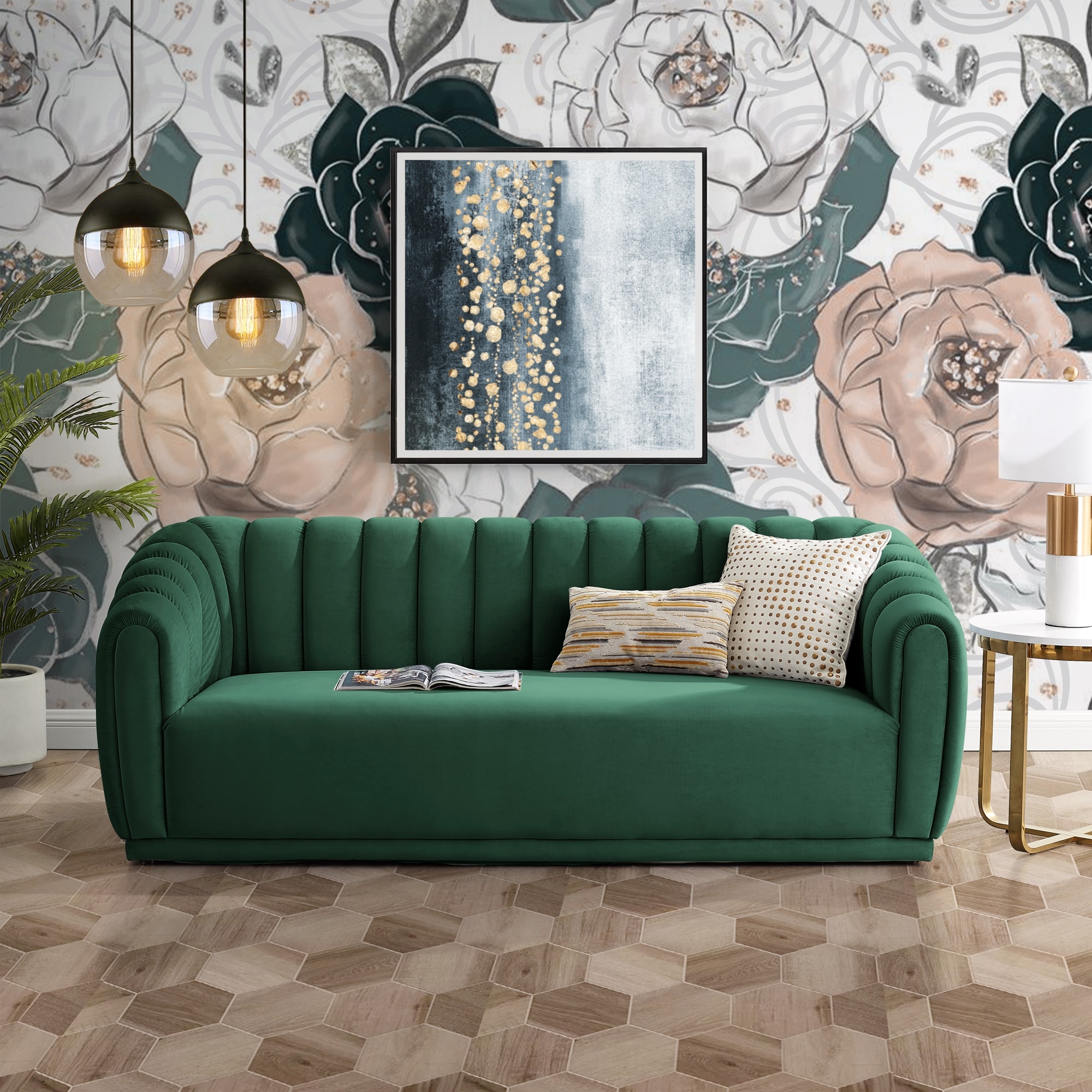 Nicole Miller NSA190-02HG-LS Sofas-Loveseats - View #10