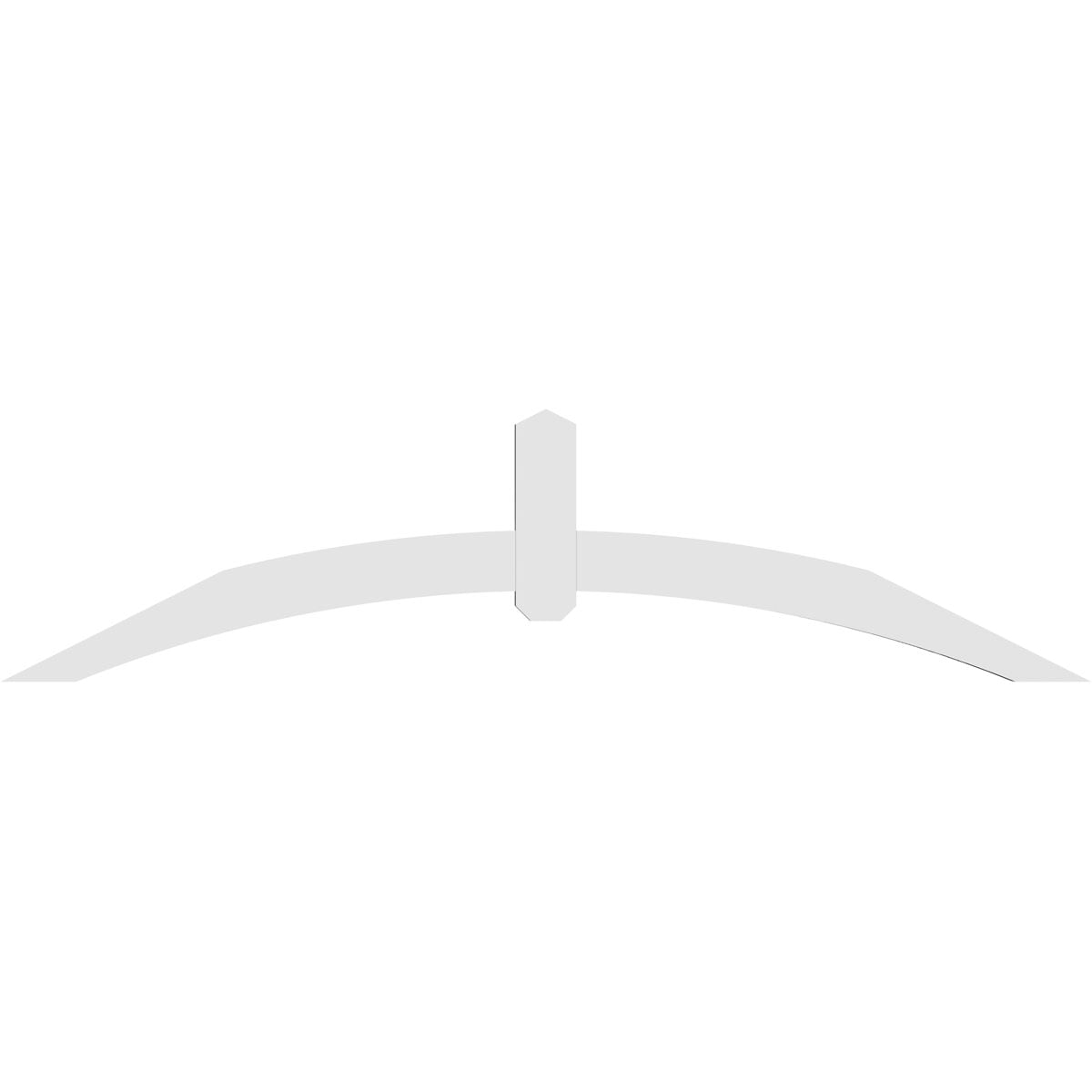 Ekena Millwork GBP072X18X0204ARC00 Exterior-Brackets-Braces - View #4