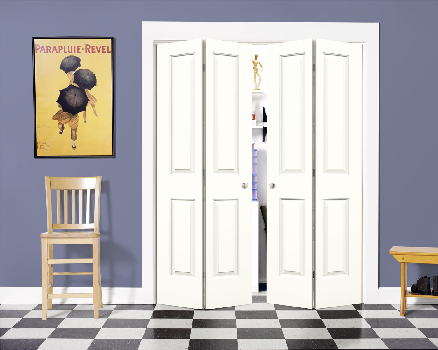 RELIABILT LO271822 Bifold-Sliding-Closet-Doors - View #2