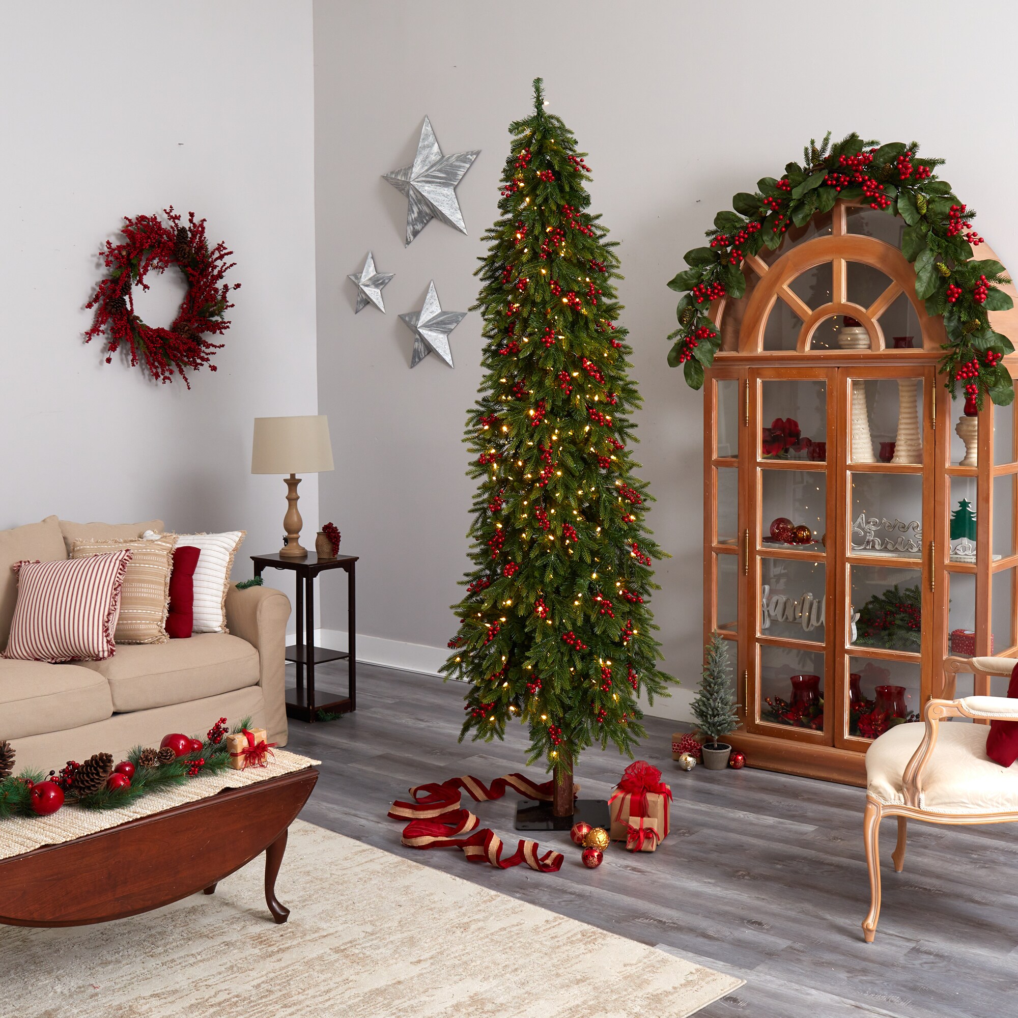 Nearly Natural T3509 Artificial-Christmas-Trees - View #9