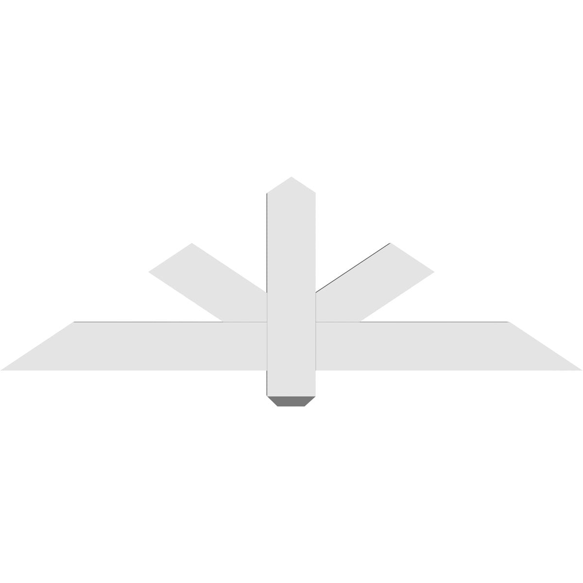 Ekena Millwork GBP048X16X0204KEN00 Exterior-Brackets-Braces - View #4