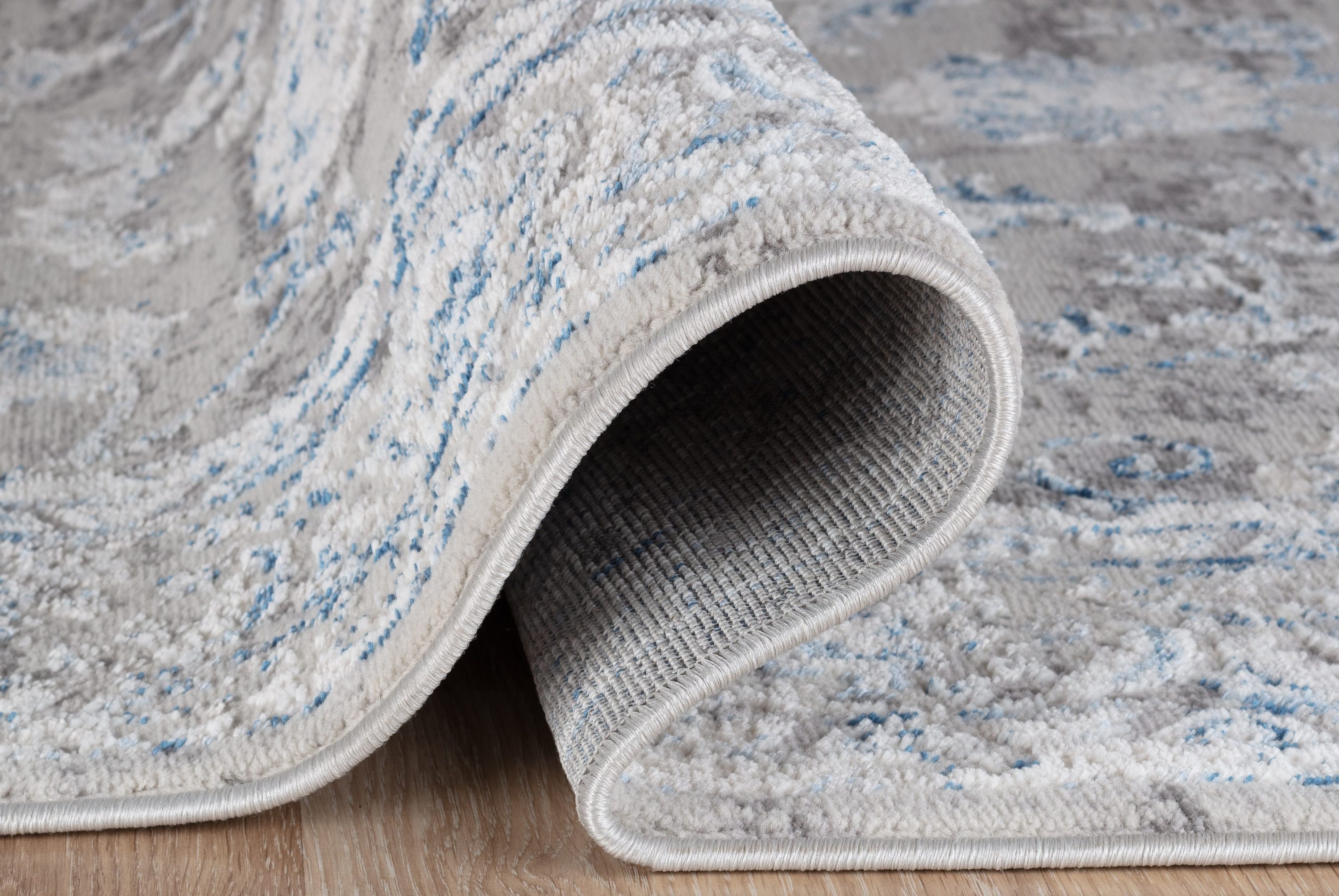 The Sofia Rugs 2x3 Area Rug, Farmhouse Area Rug 2 X 3 Blue Indoor  Distressed/Overdyed Area Rug in the Rugs department at