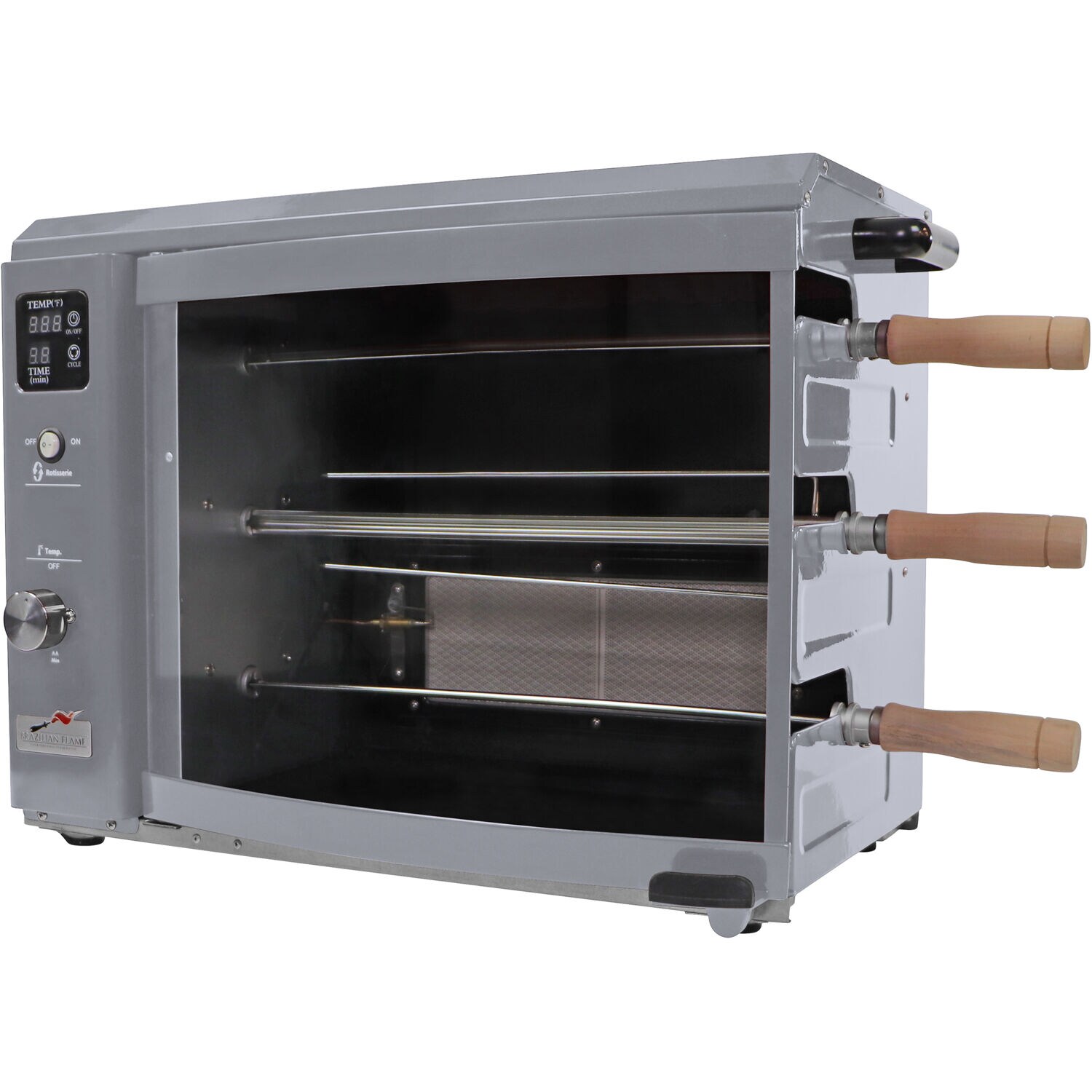 Brazilian Flame BG-03LXK-SILVER Tabletop-Grills - View #15