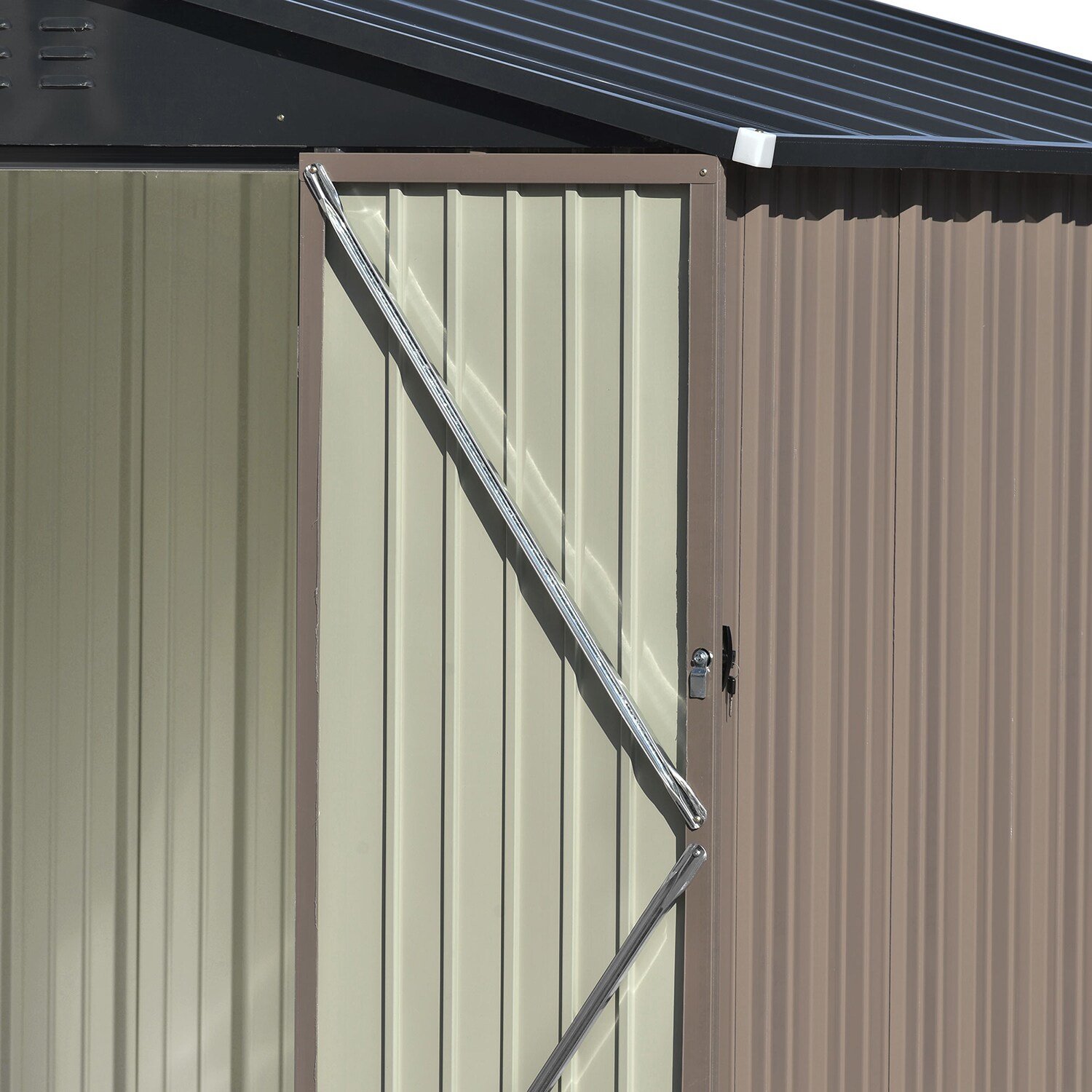 SINOFURN SYA010308GY Metal-Storage-Buildings-Sheds - View #9