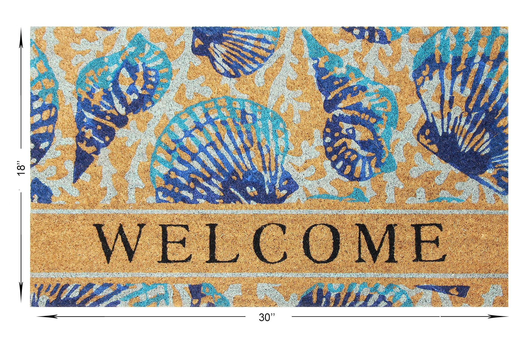 Style Selections WG-1830-SHELLS Mats-Cat - View #11