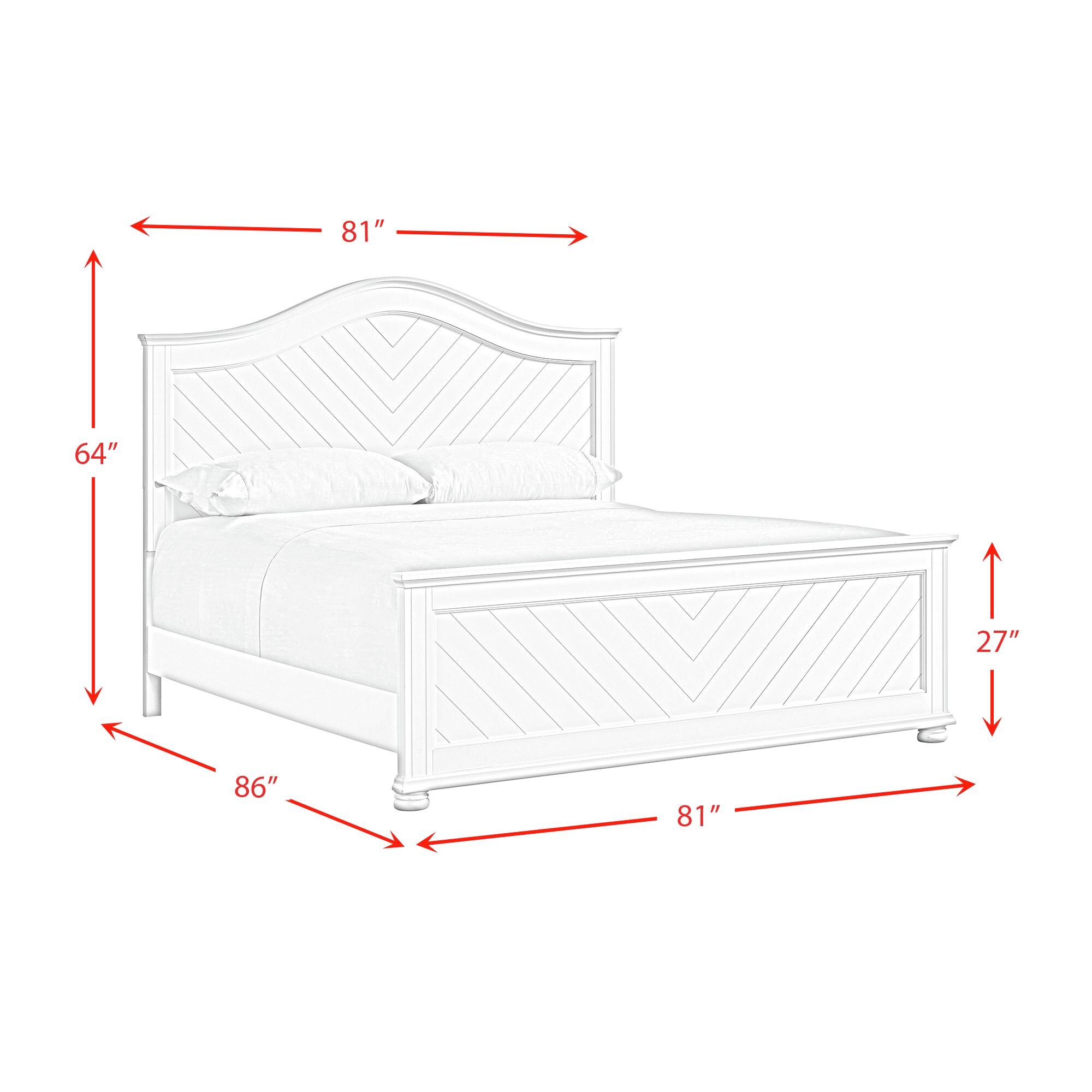 Picket House Furnishings B-9340-3-KB-5PC Bedroom-Sets - View #2