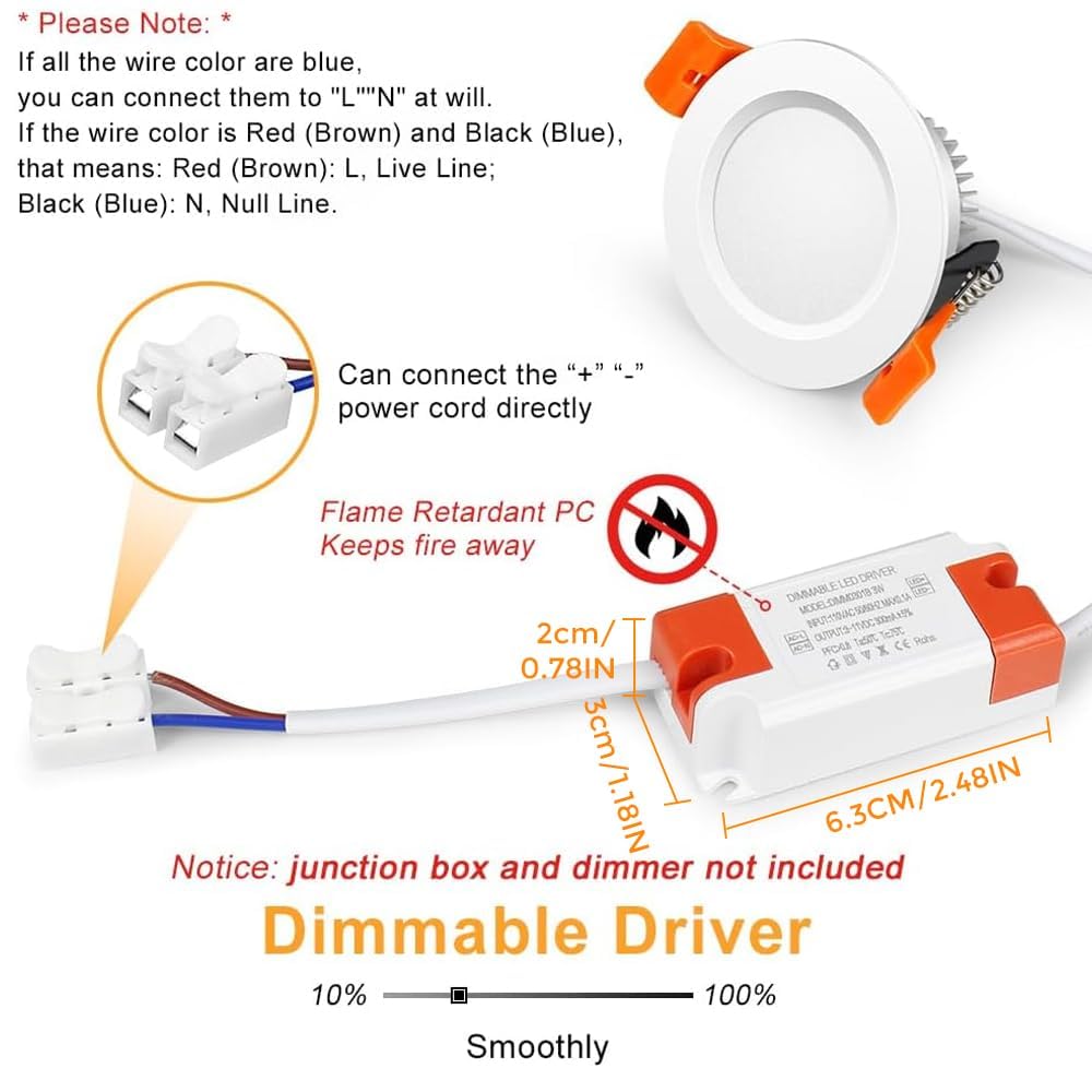Anqtovp LAN0814N133 Led-Retrofit-Downlight - View #3