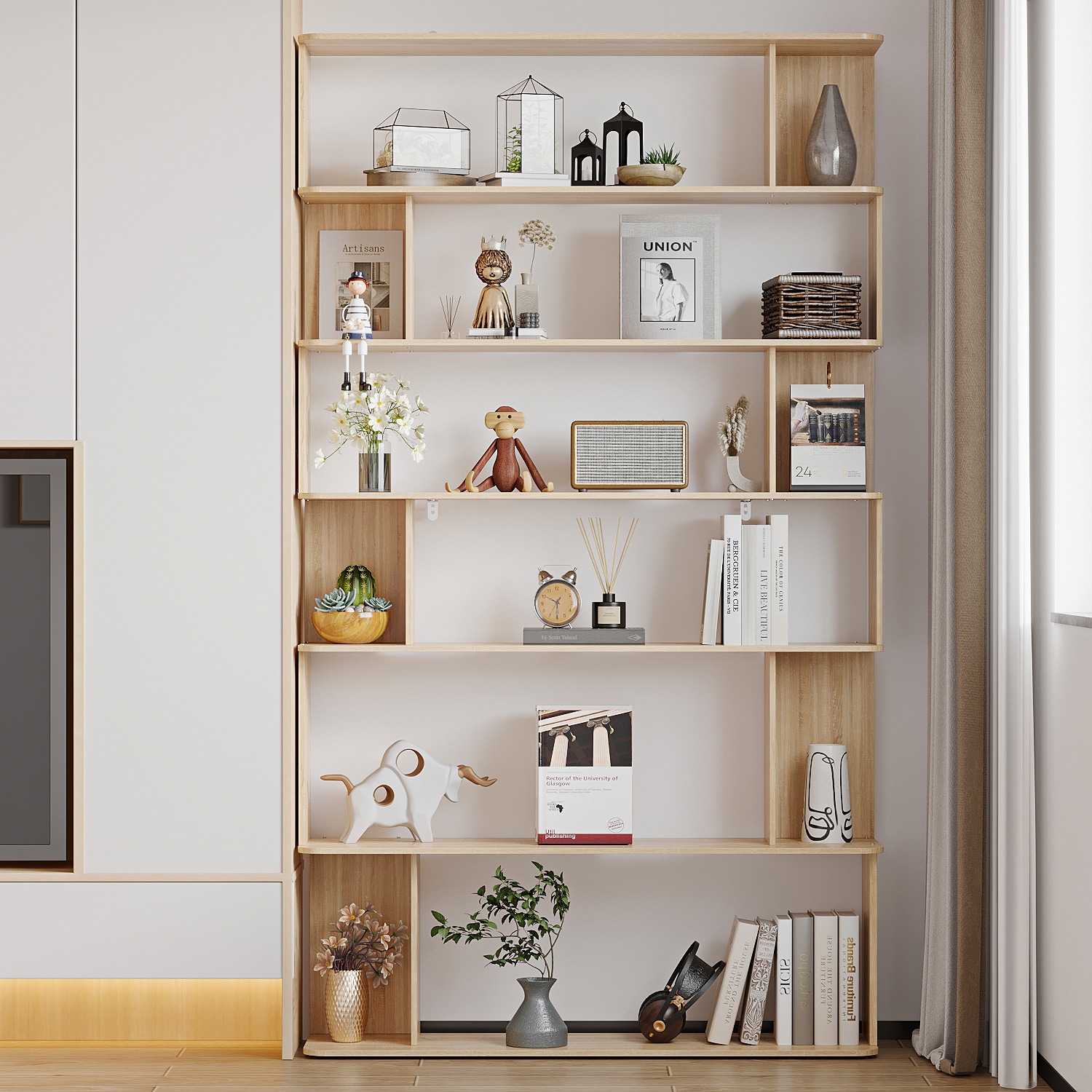FUFU&GAGA LJY-KF260088-01 bookcases - View #3