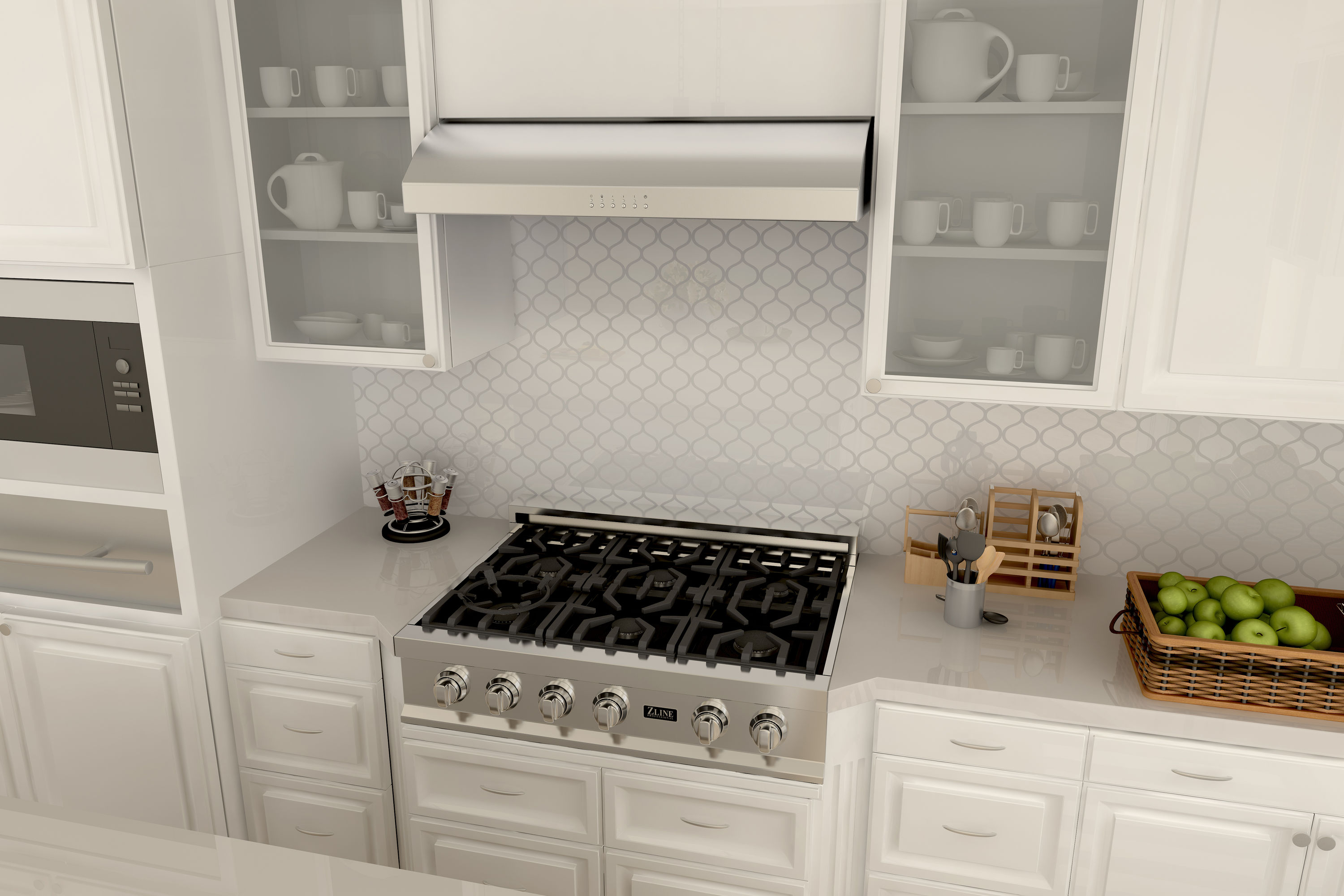 ZLINE KITCHEN & BATH 627-30 Undercabinet-Range-Hoods - View #3