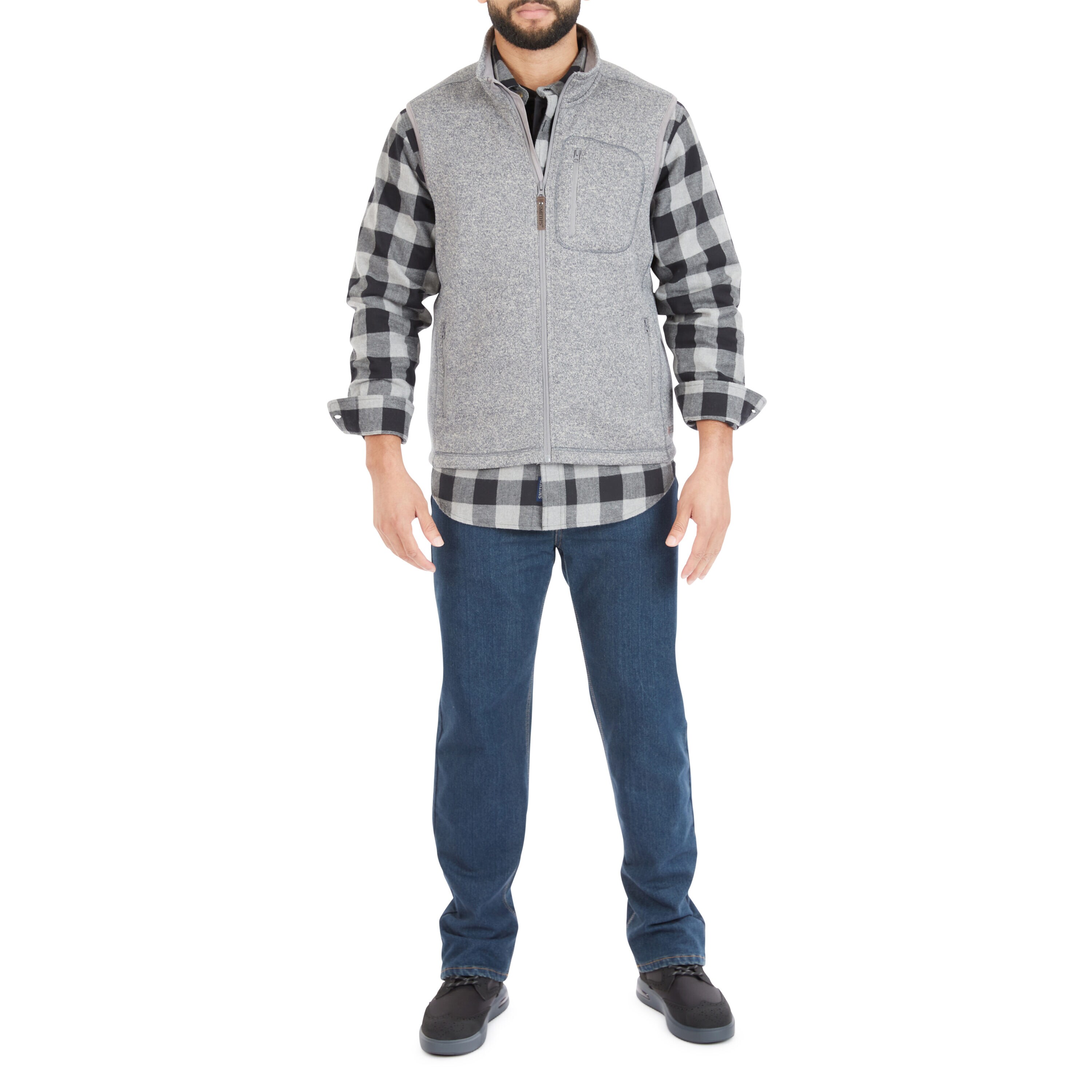 Smith's Workwear S4556A-HTRGR-L Jackets-Coats - View #4