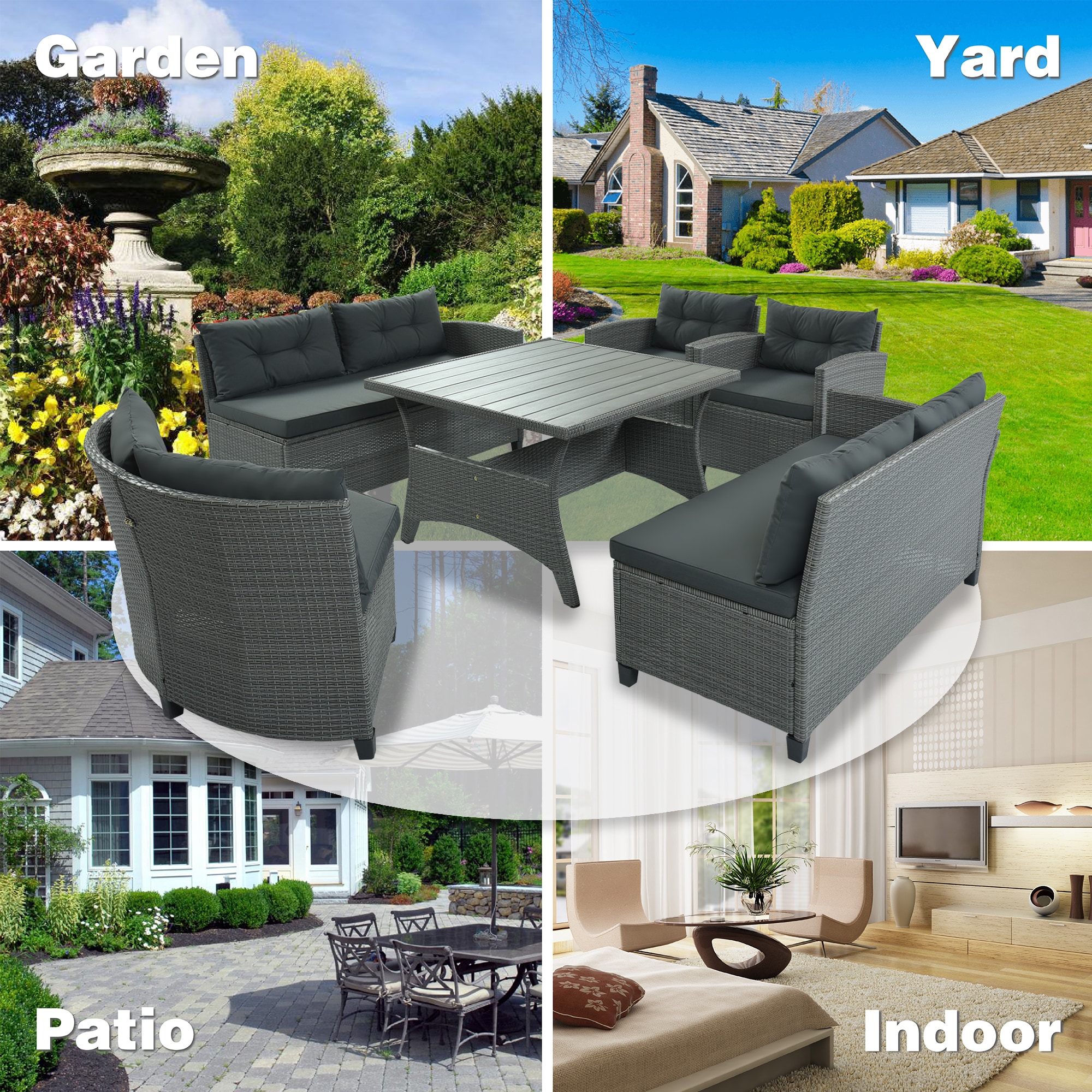 Flynama YC-V-1213AAE Patio-Conversation-Sets - View #7