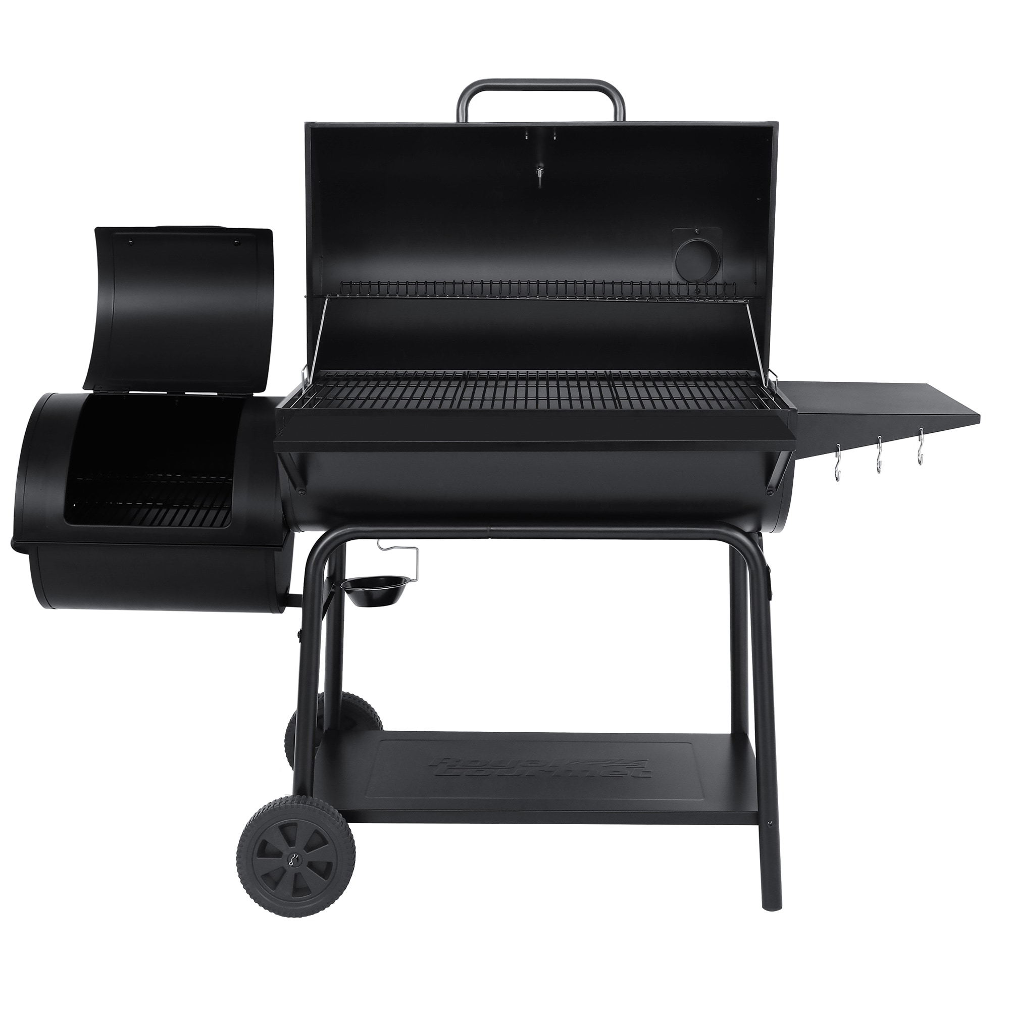 Royal Gourmet CC2036F 33-in W Black Barrel Charcoal Grill in the
