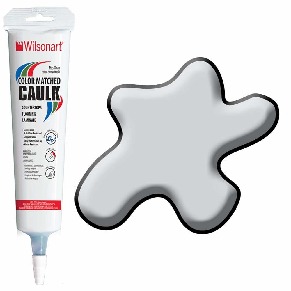 Wilsonart WA-5003-5OZCAULK W1026 5 -Pack Tile grout White Cascade Paintable Silicone Caulk