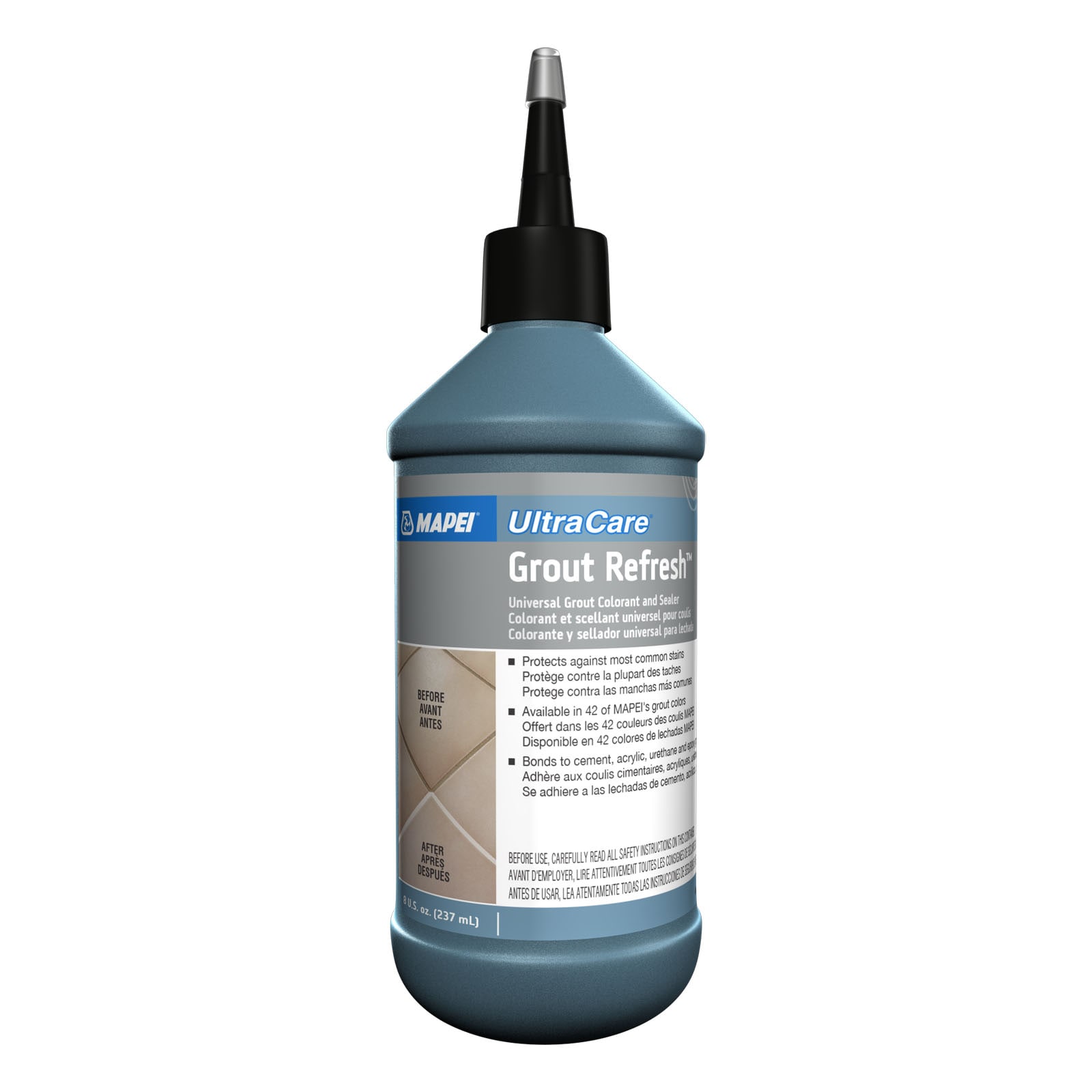 MAPEI 5LA511733 Grout Refresh 8 Fluid ounce(s) Pure White #5117 Ceramic/porcelain tile Grout sealer