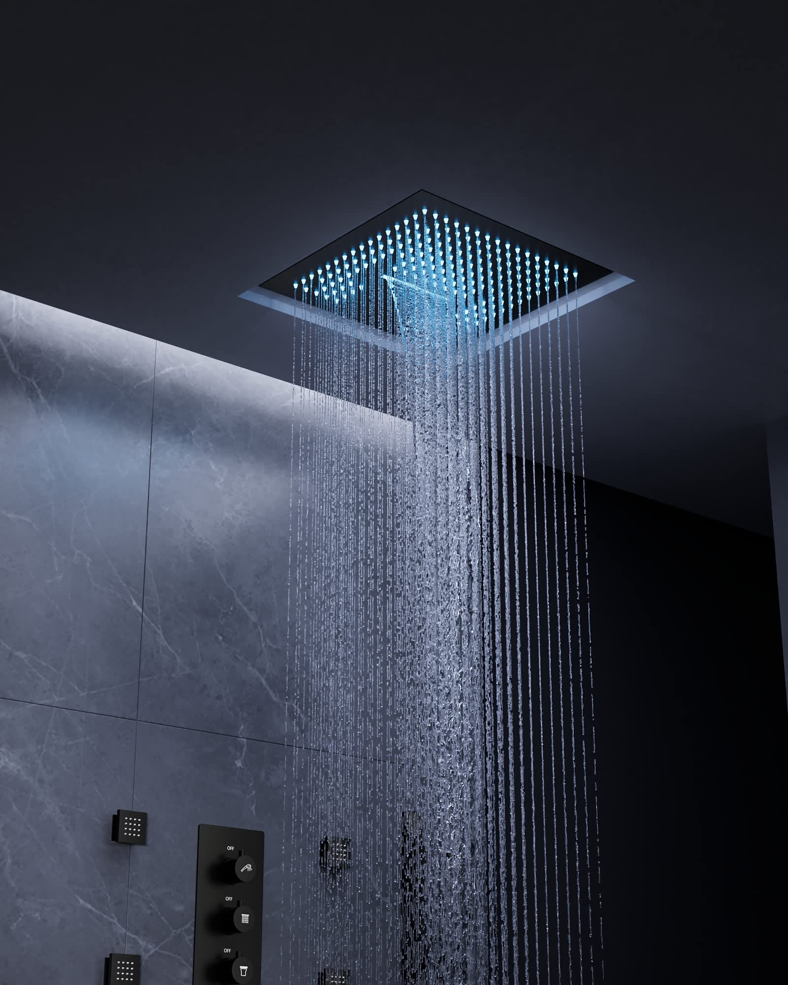 EVERSTEIN SFS-1027-BK16 Tub-Shower-Faucets - View #14