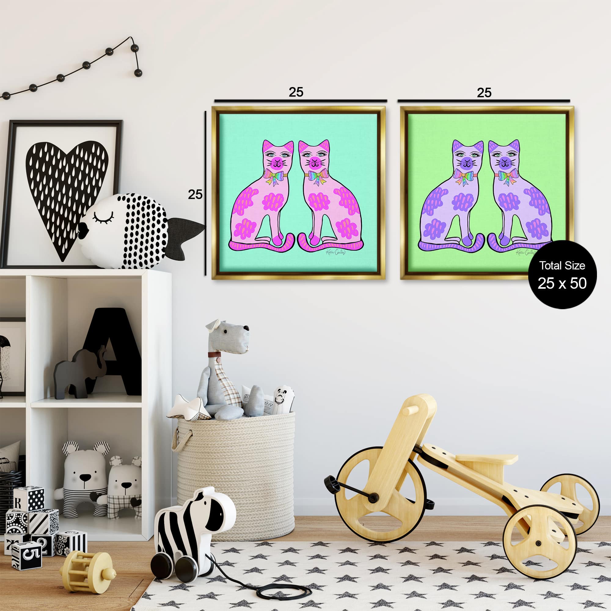 Stupell Industries B2-794-FFG-2PC-24X24 Wall-Art - View #2
