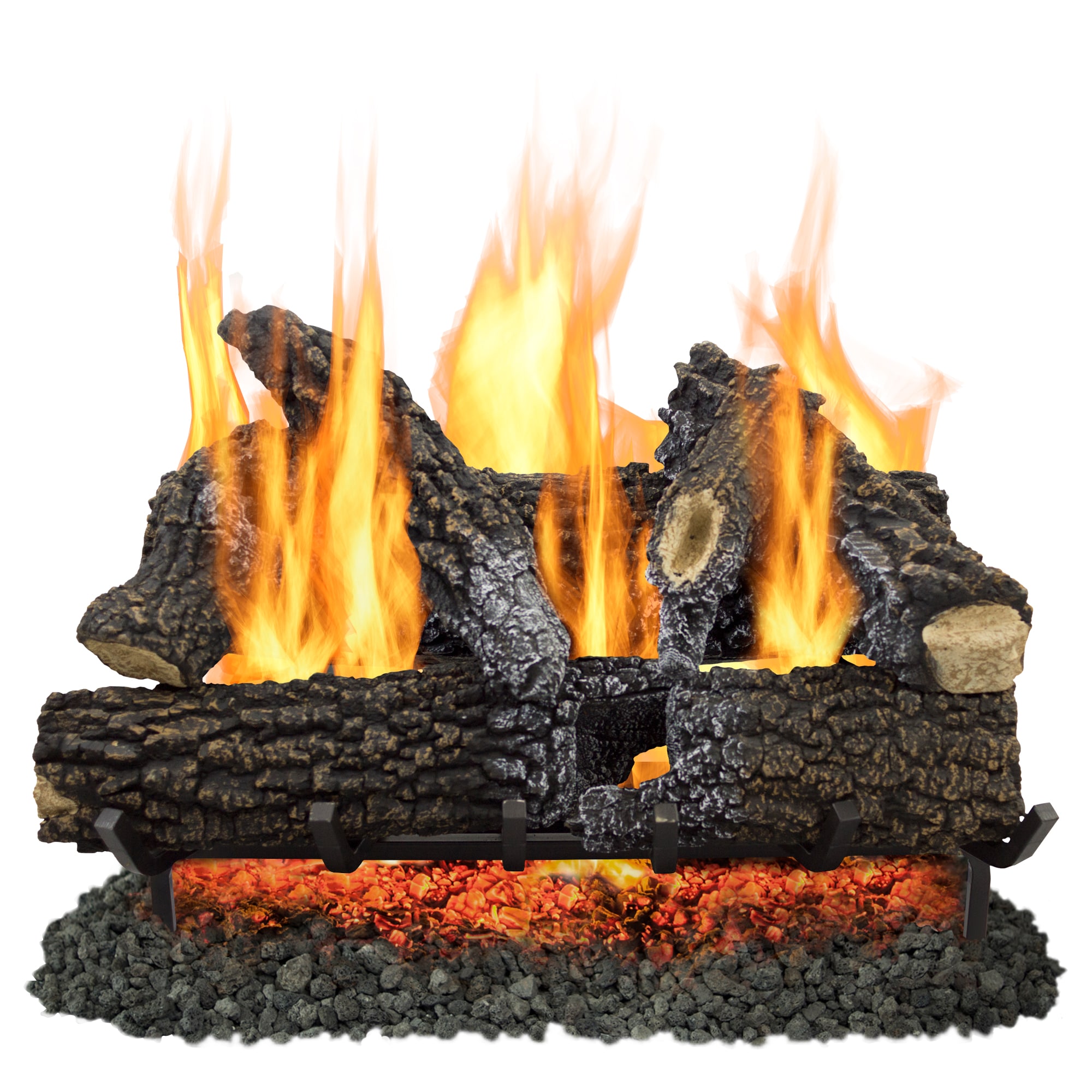 Black Fireplace Hood Accessory - 6252 - Vented Gas Log Sets & Accessorie -  Gas Logs Gas Appliances