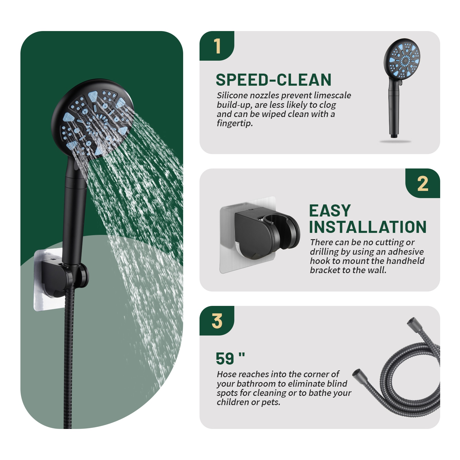 Cobbe LSSHK0512B Fixed-Showerhead - View #7