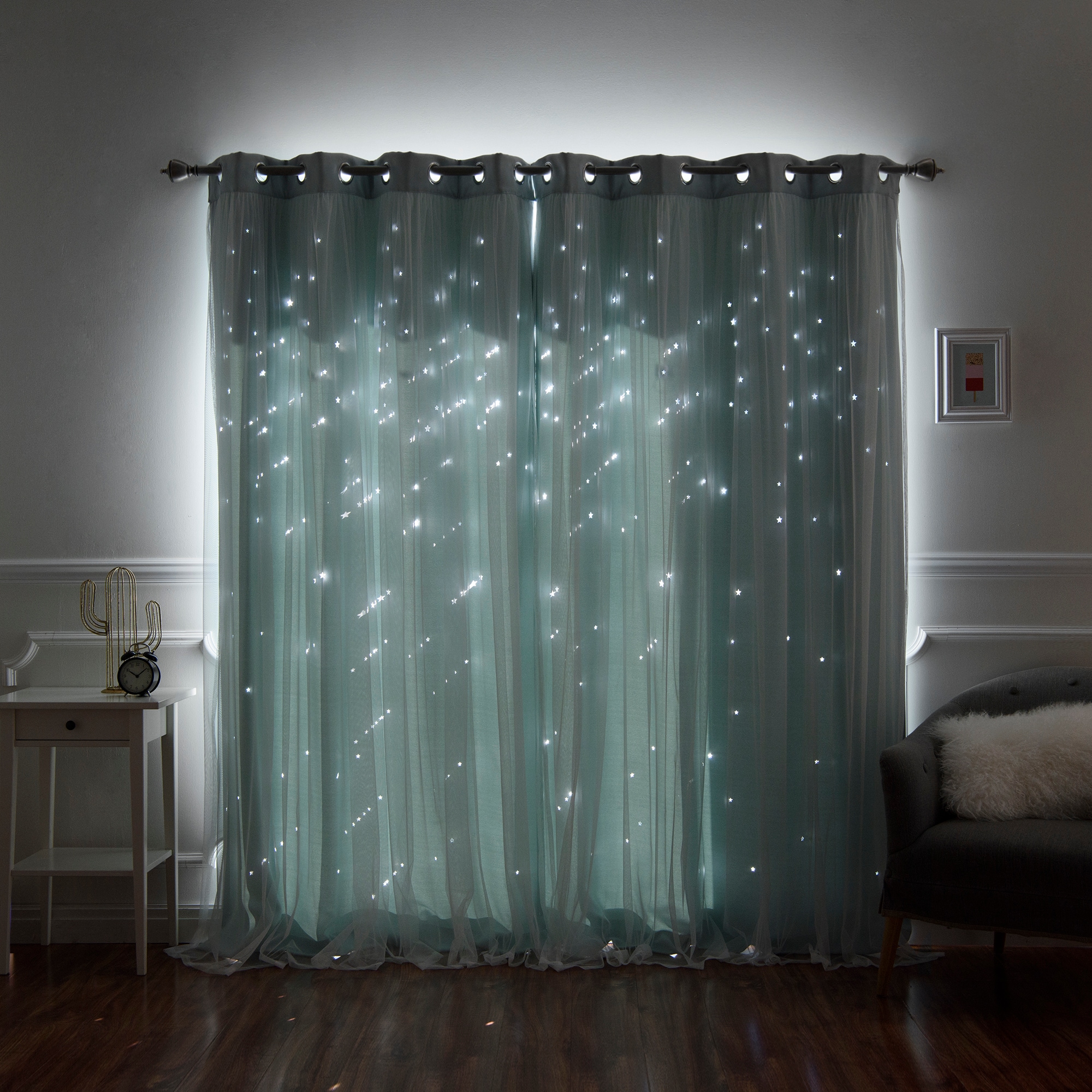 Best Home Fashion YG-04-84-MINT curtains - View #6