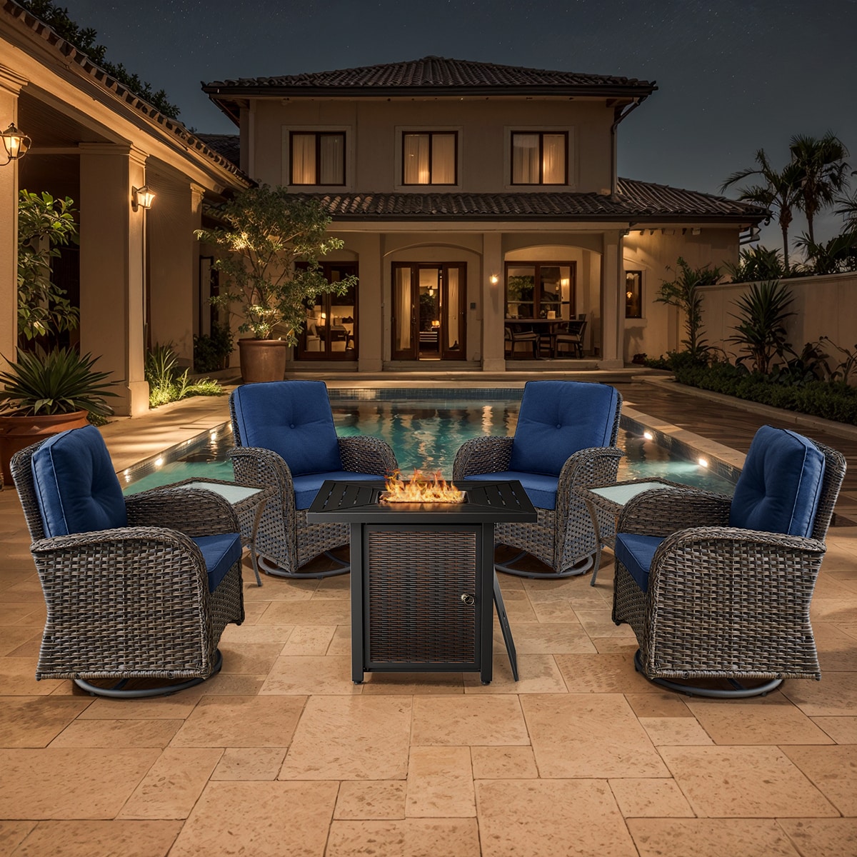 Rilyson FS085X2001-1 Patio-Conversation-Sets - View #3