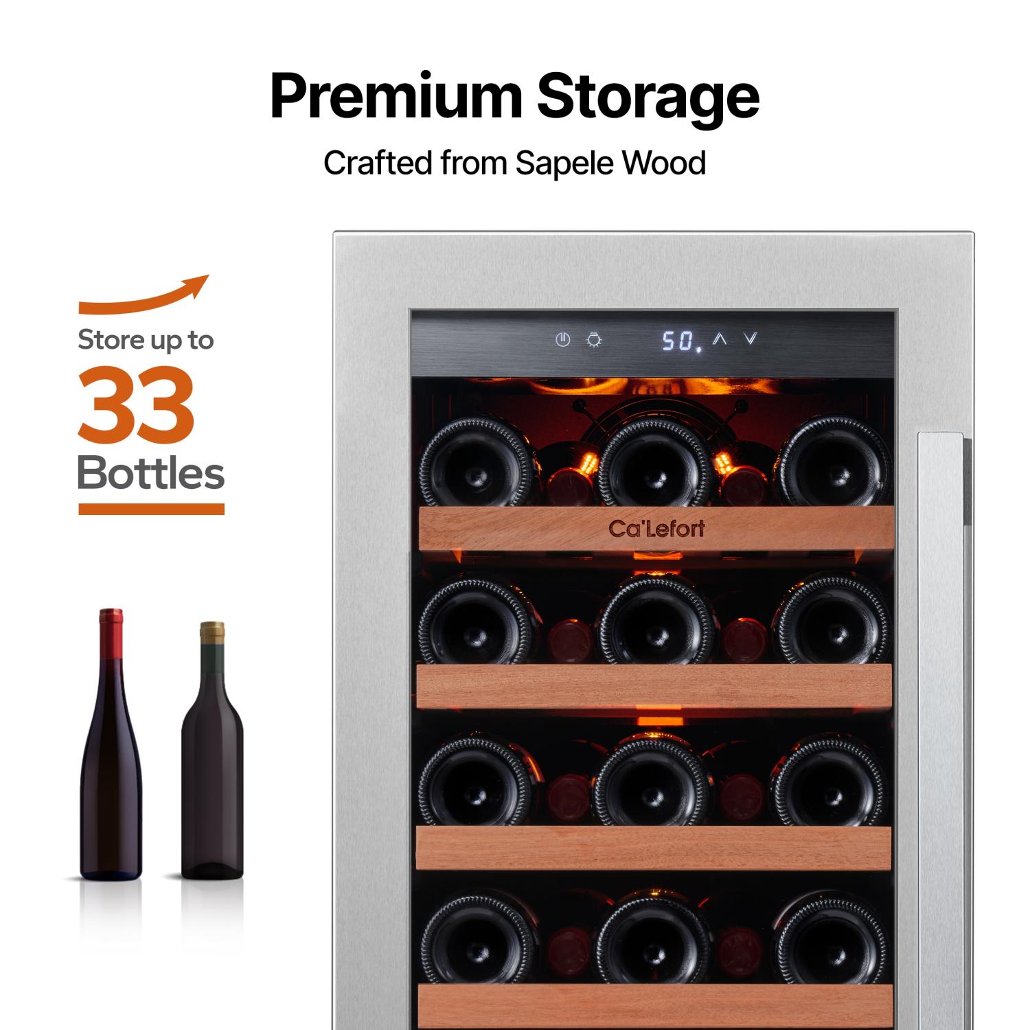 Ca'Lefort CLF-WS15L-LSMP Wine-Chillers - View #2