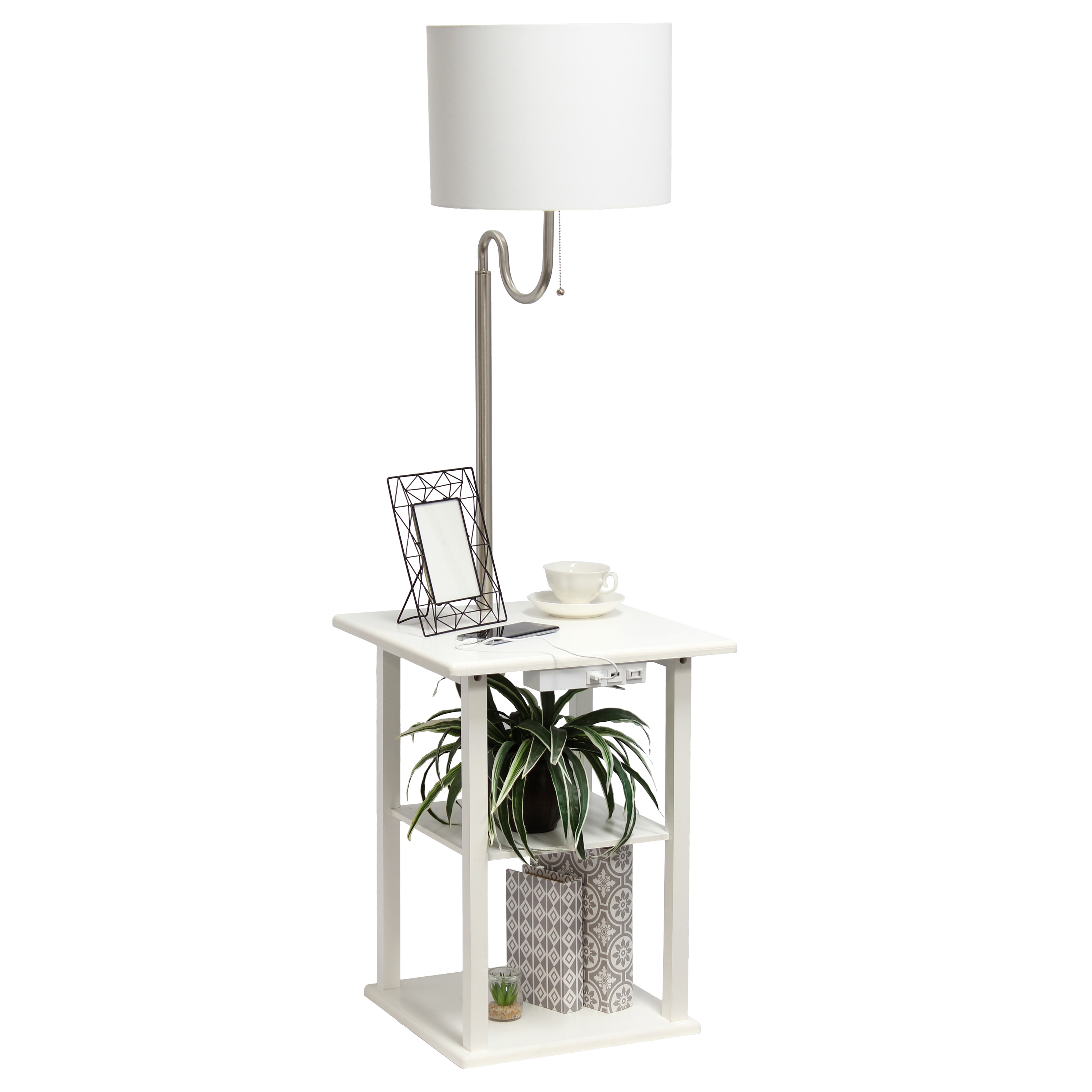 Simple Designs LF2016-WHT floorlamps - View #6
